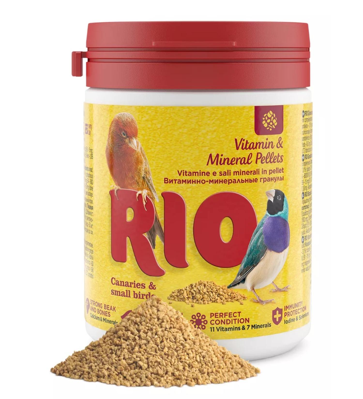 RIO Vitamin-mineral granules for exotic birds 120g - Buy Online on GoSupps.com