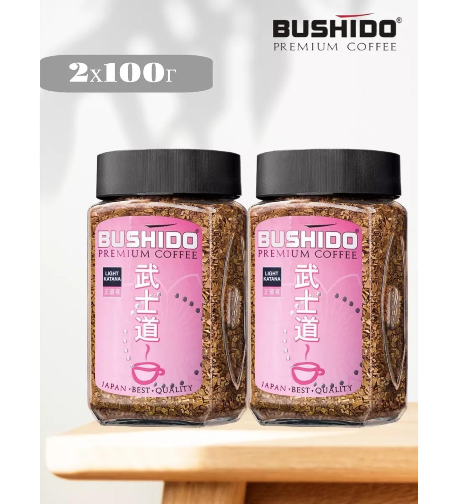 Soluble Bushido Light (light) 100 g 2 pcs - Buy Online on GoSupps.com