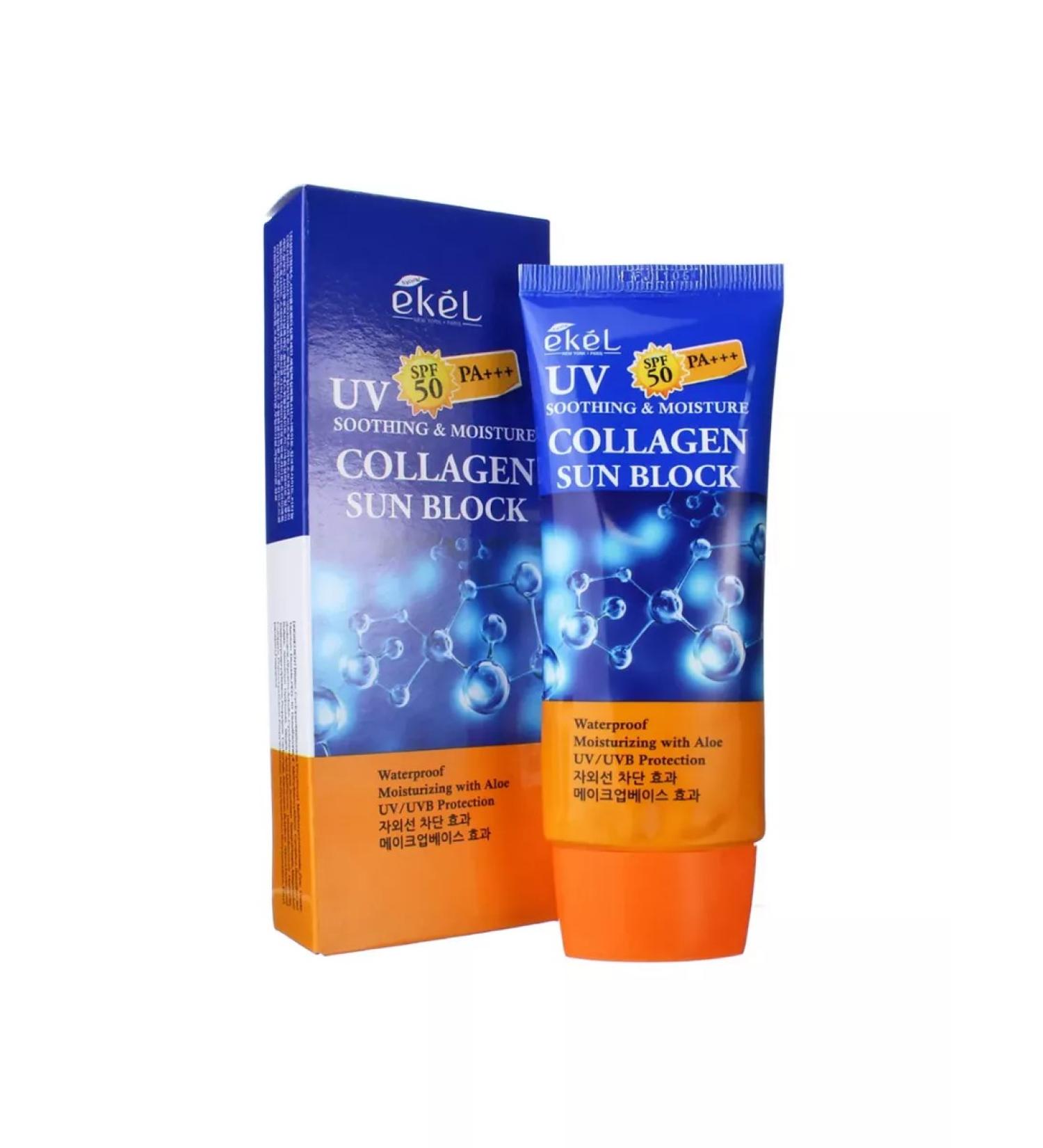 EKEL Sunny cream with collagen SPF 50+ PA +++