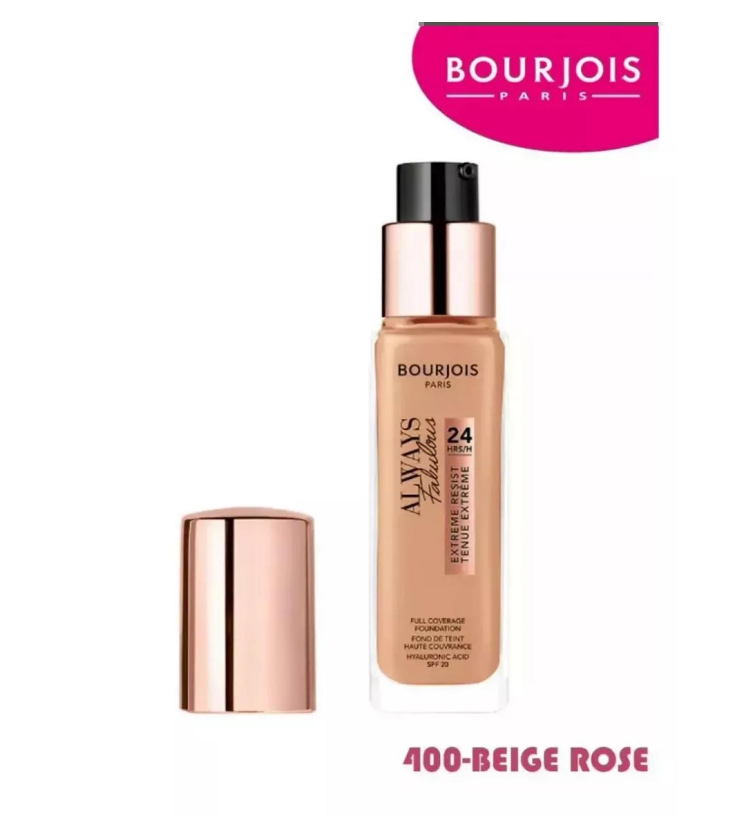 Bourjois ALWAYS FABULOUS FALL 400 Beige Rose Cream - Buy Online on GoSupps.com