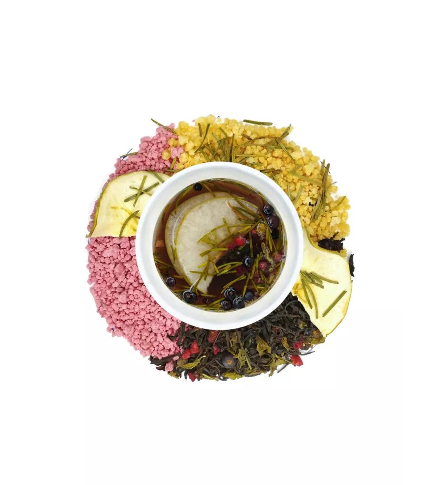 Tea from Vereshchagin Tea natural apple with juniper 14.5g*30 pcs - Buy Online on GoSupps.com