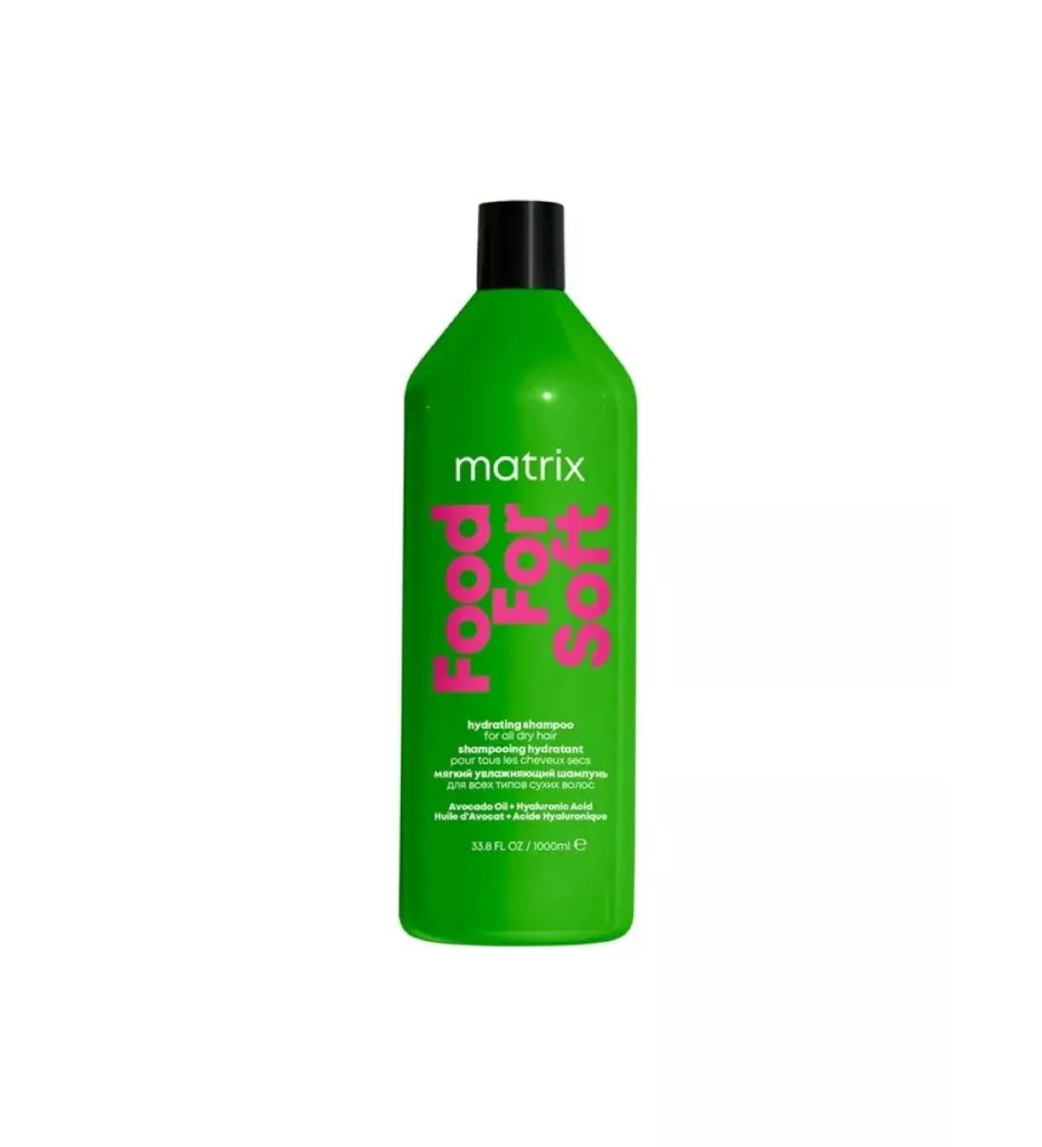 MATRIX Moisturizing shampoo Food Soft for dry hair 1000 ml - Buy Online on GoSupps.com