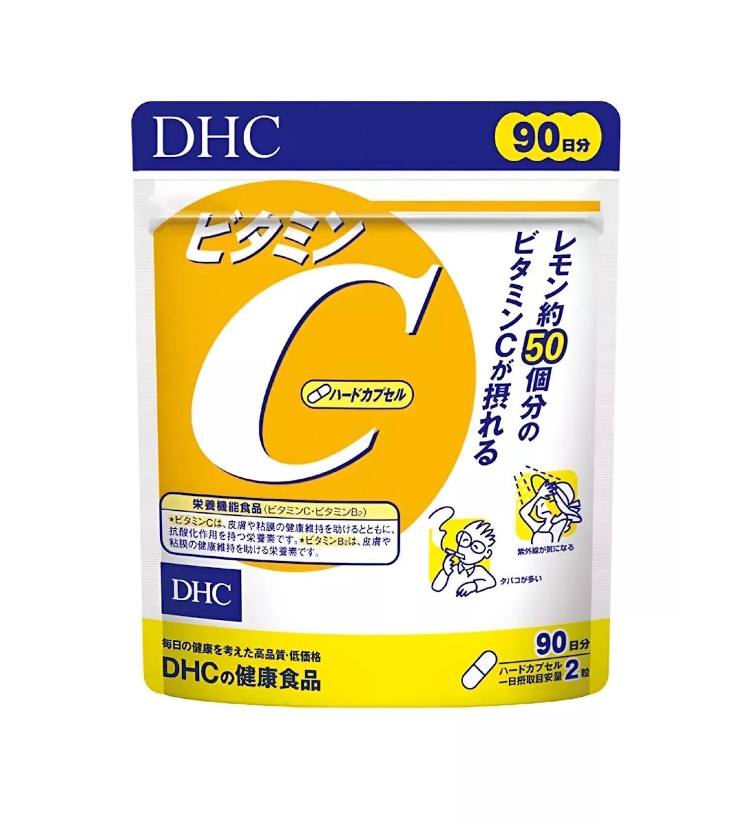 DHC Japanese vitamin from 1000 mg for 90 days - Buy Online on GoSupps.com