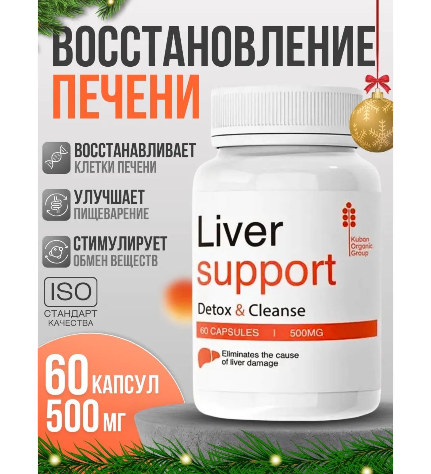 LiverSupport Complex for the liver capsule with a milk thistle and turmeric extract - Buy Online on GoSupps.com