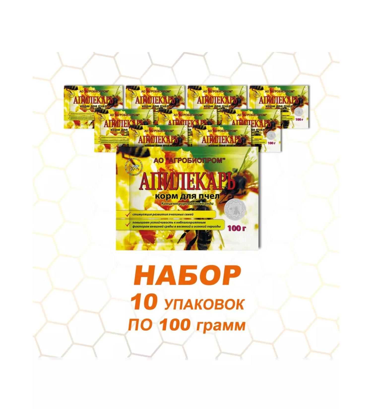 AGROBIOPROM APILEKARA Bee feed concentrated candidate - Buy Online on GoSupps.com