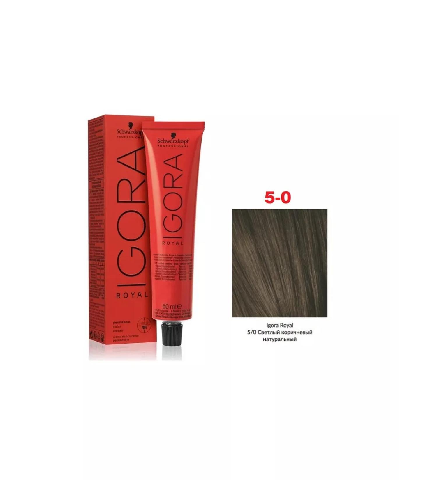 Igora Schwarzkopf Royal Creaming 5-0 60 ml - Buy Online on GoSupps.com