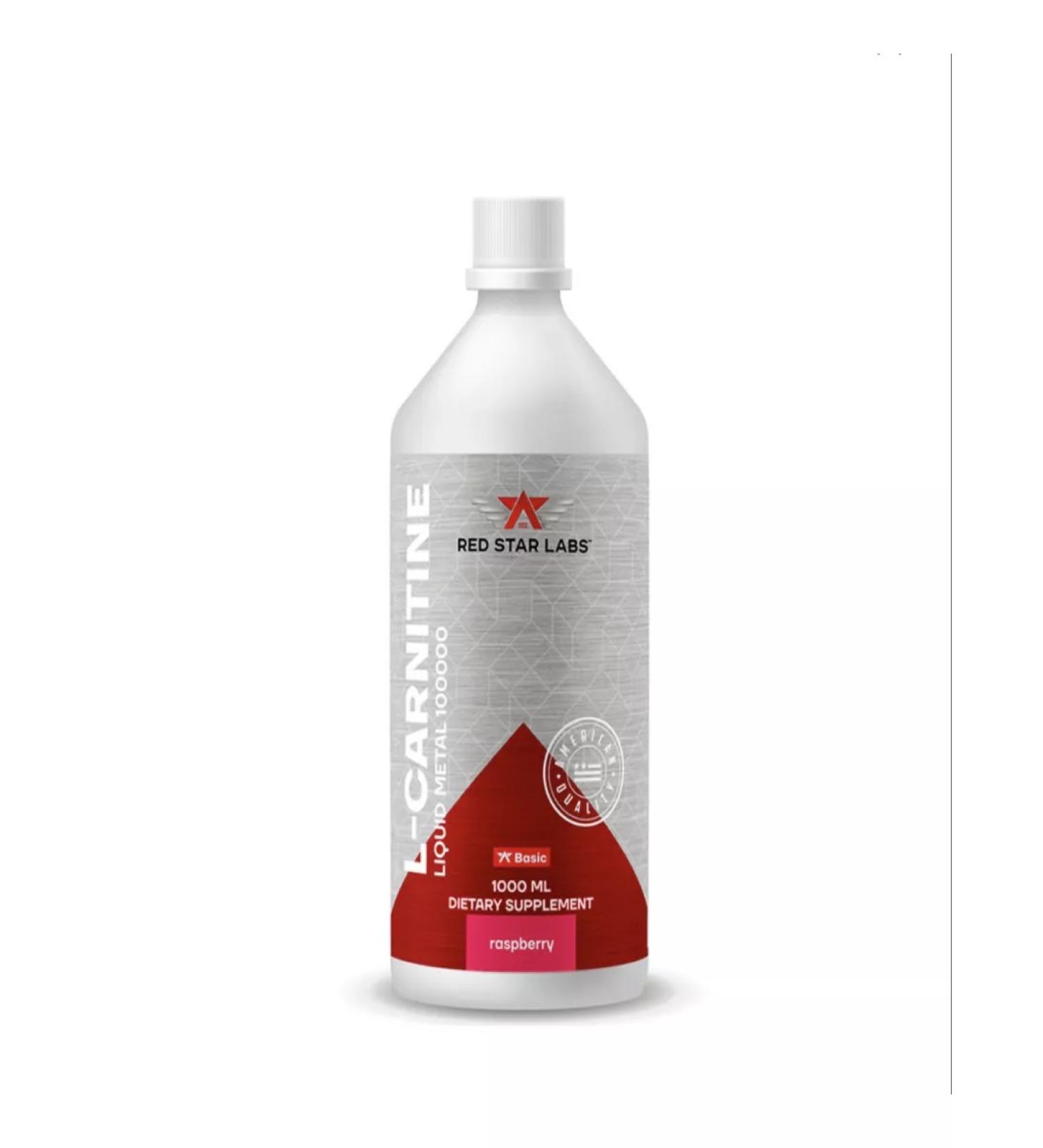 Red Star Labs L-Carnitine L-Carnitine Liquid Metal 100000 1000 ml raspberries
