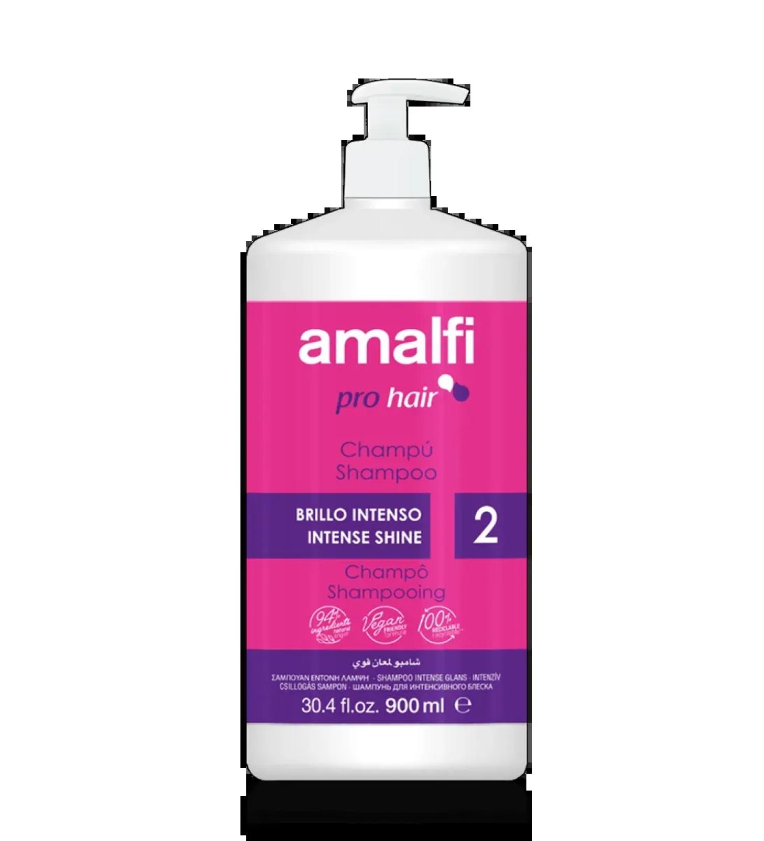 Amalfi Professional shampoo for shine 900 ml