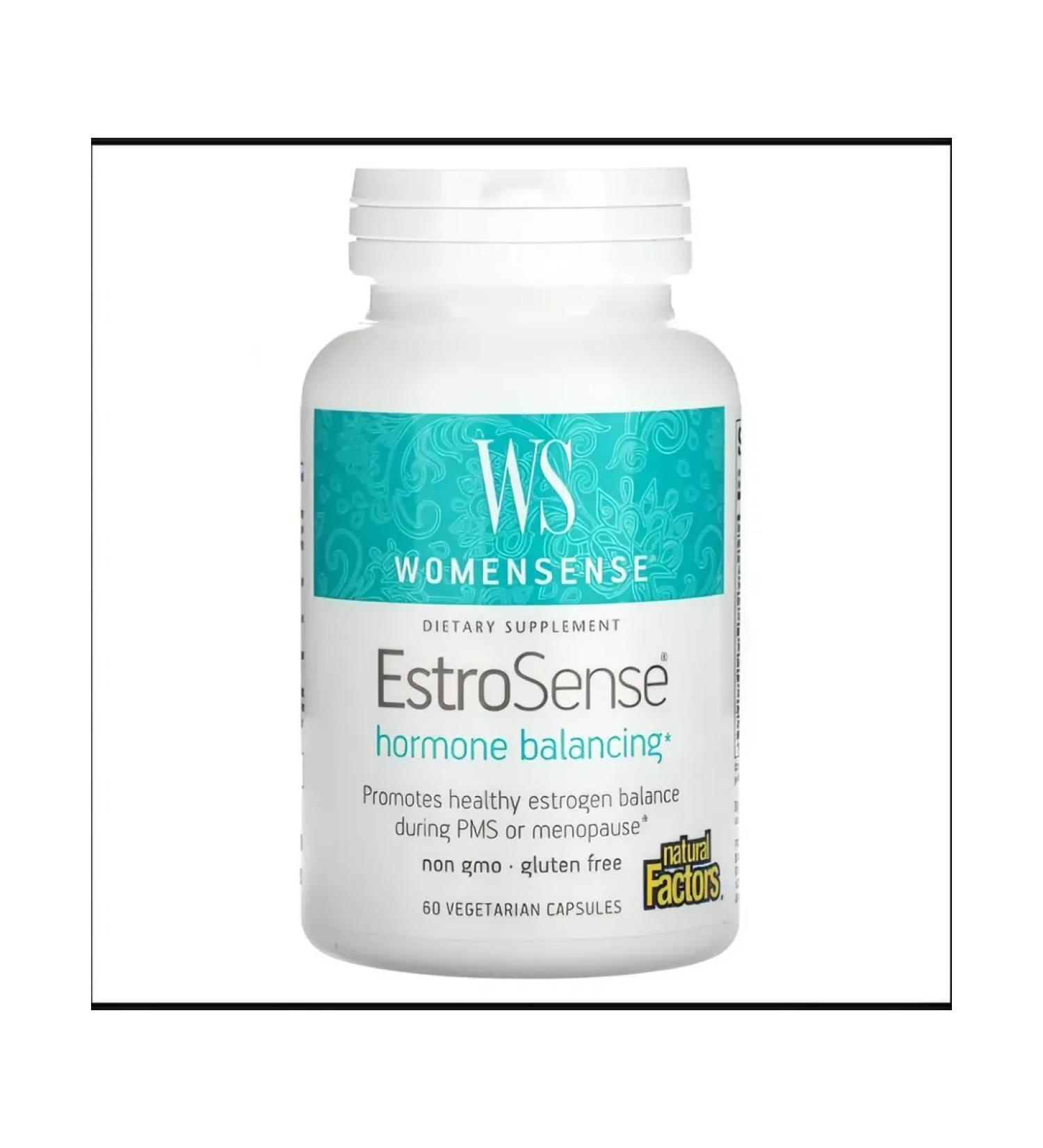 Natural Factors Womensense Estrosense Hormones Balance - Buy Online on GoSupps.com