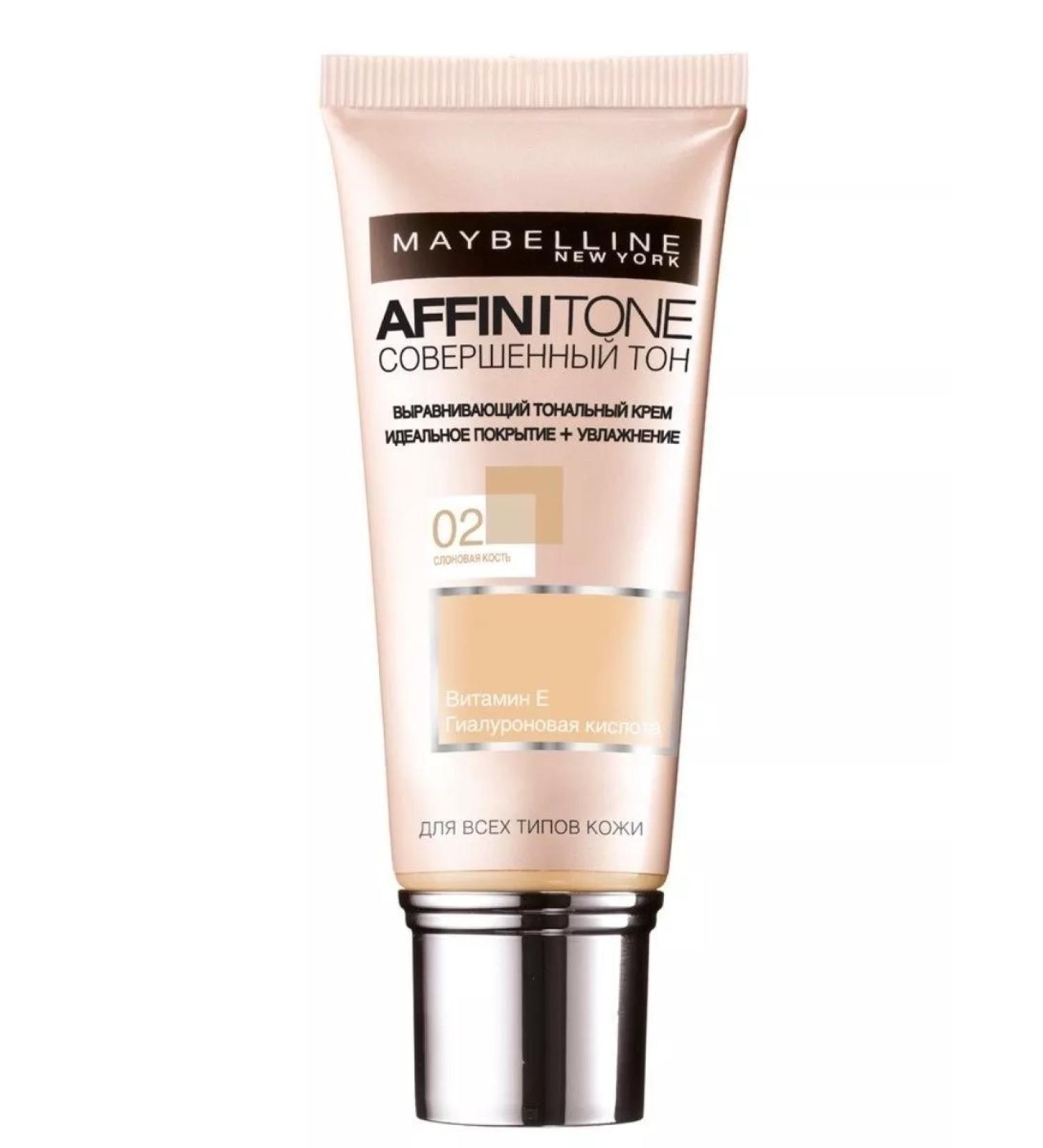Maybelline New York Affiniton Facial Tonal Facial Cream 02 - Buy Online on GoSupps.com