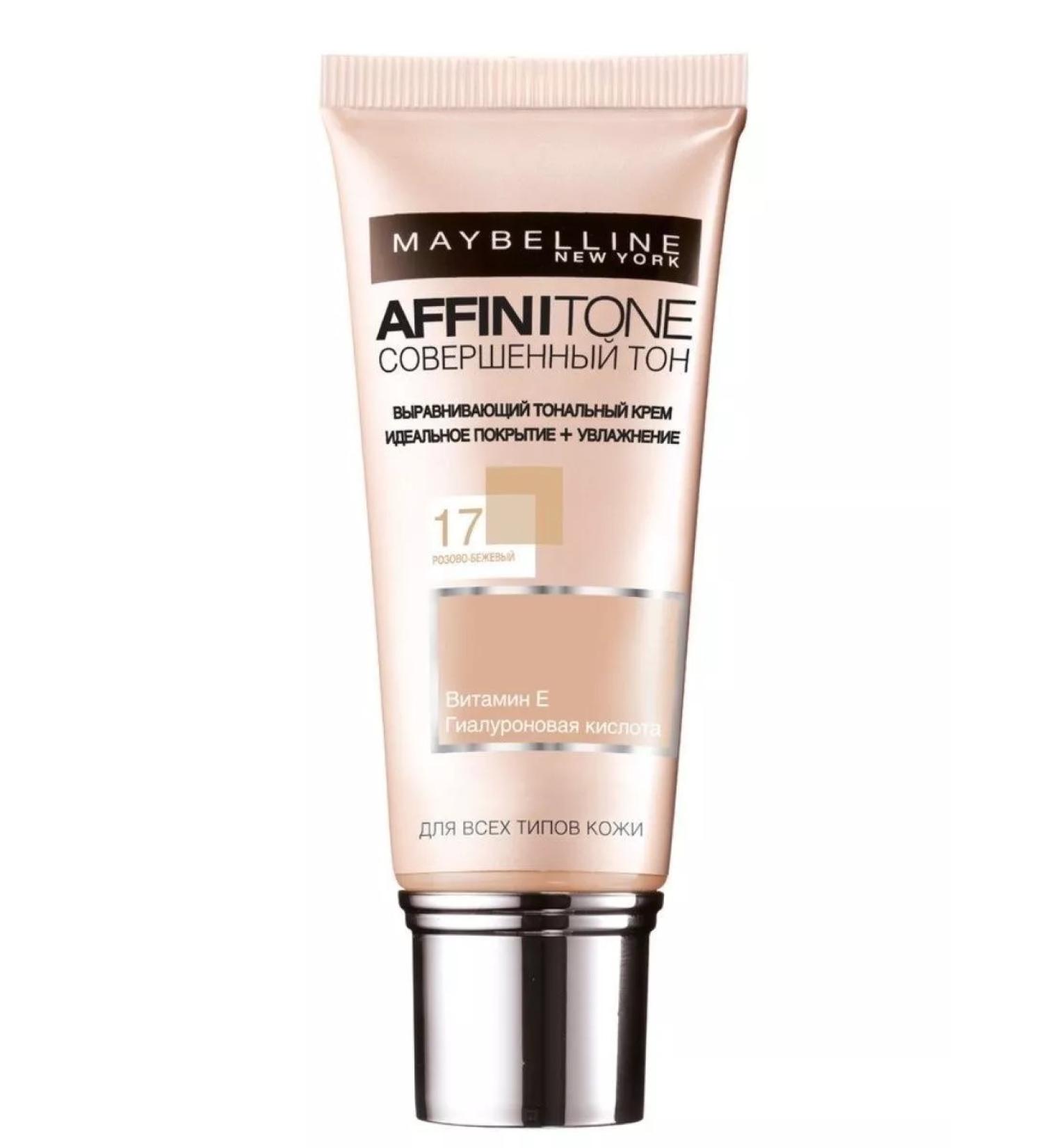 Maybelline New York Affinitone Face Tonal Cream 17 - Buy Online on GoSupps.com