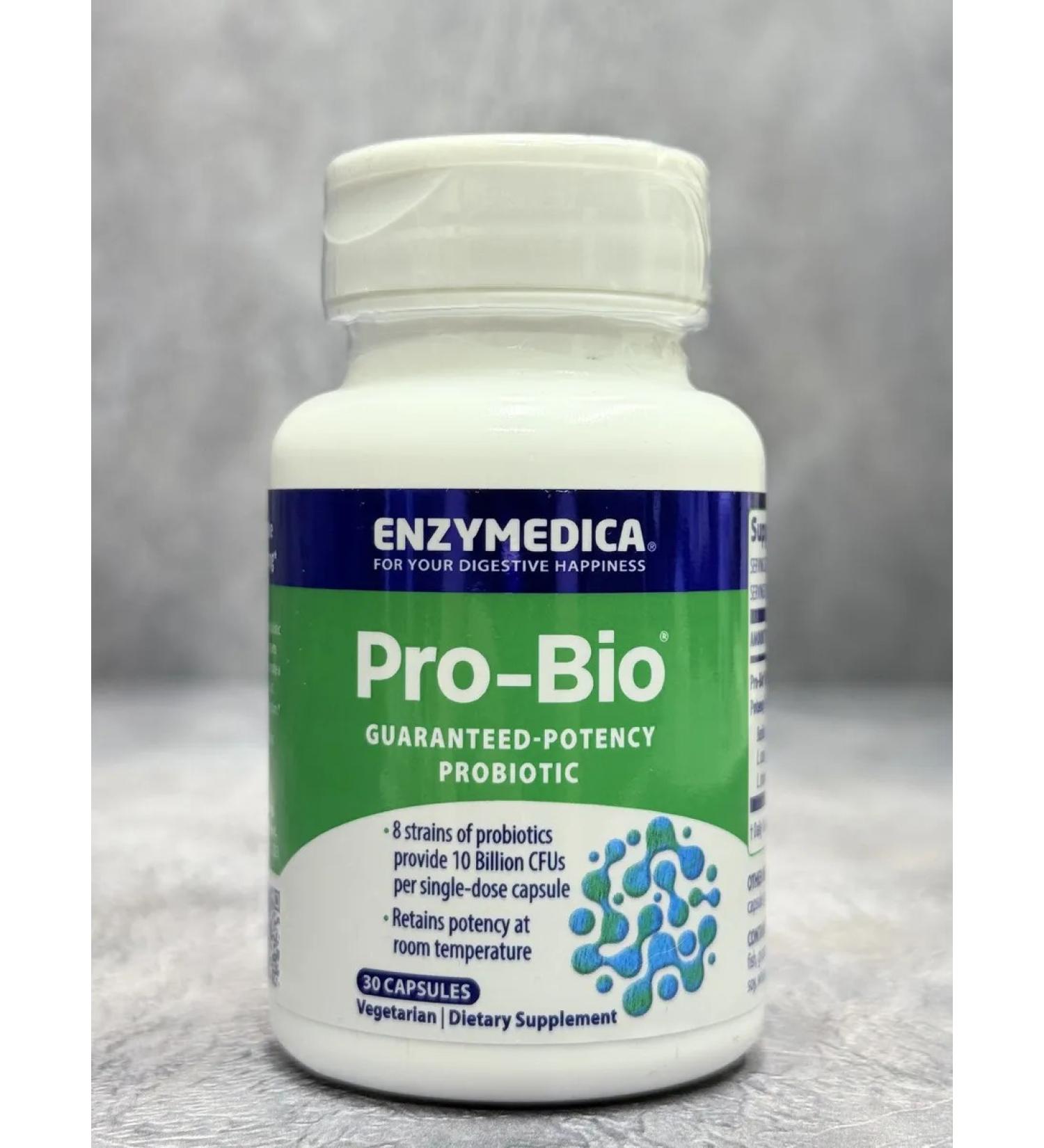 enzymedica Pro Bio probiotics 30 capsules - Buy Online on GoSupps.com