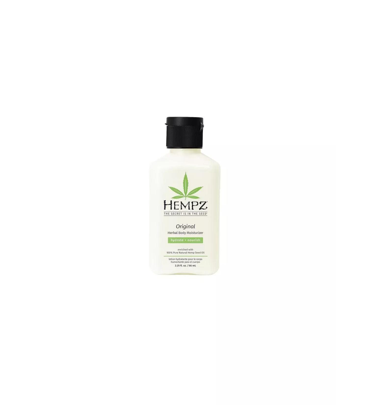 HEMPZ Mini body milk with flowers and bananas - Buy Online on GoSupps.com