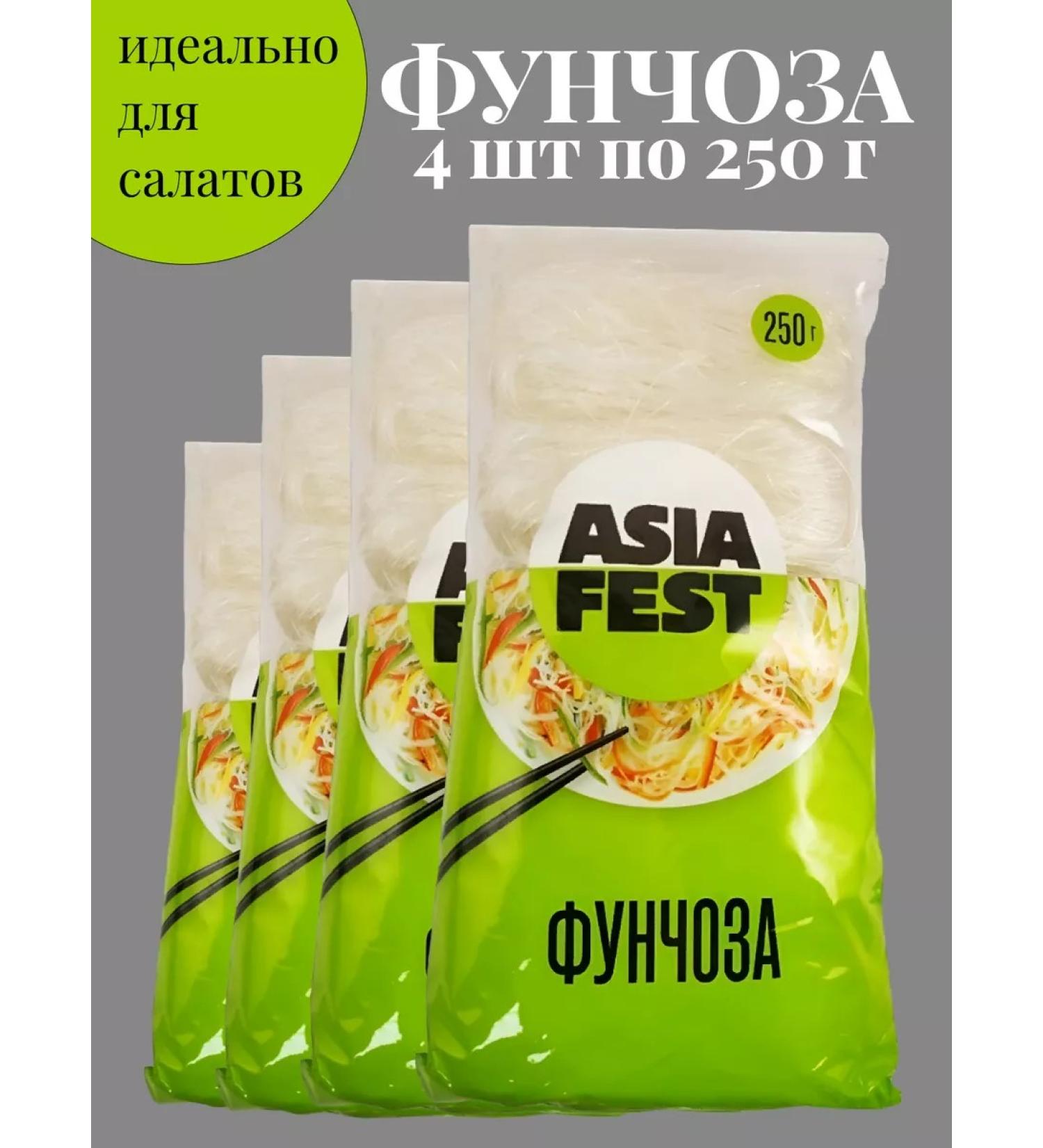ASIA FEST Funchosa noodles of fast -patching 4pcs 4pcs at 250g - Buy Online on GoSupps.com