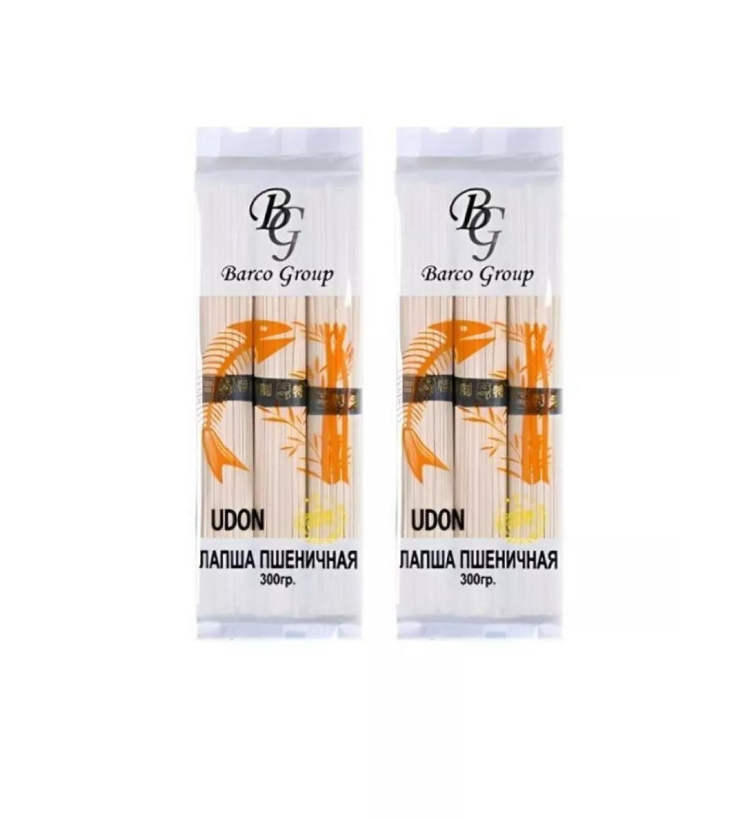 Wheat noodles "Udon BG" 300 gr 2 pcs - Buy Online on GoSupps.com
