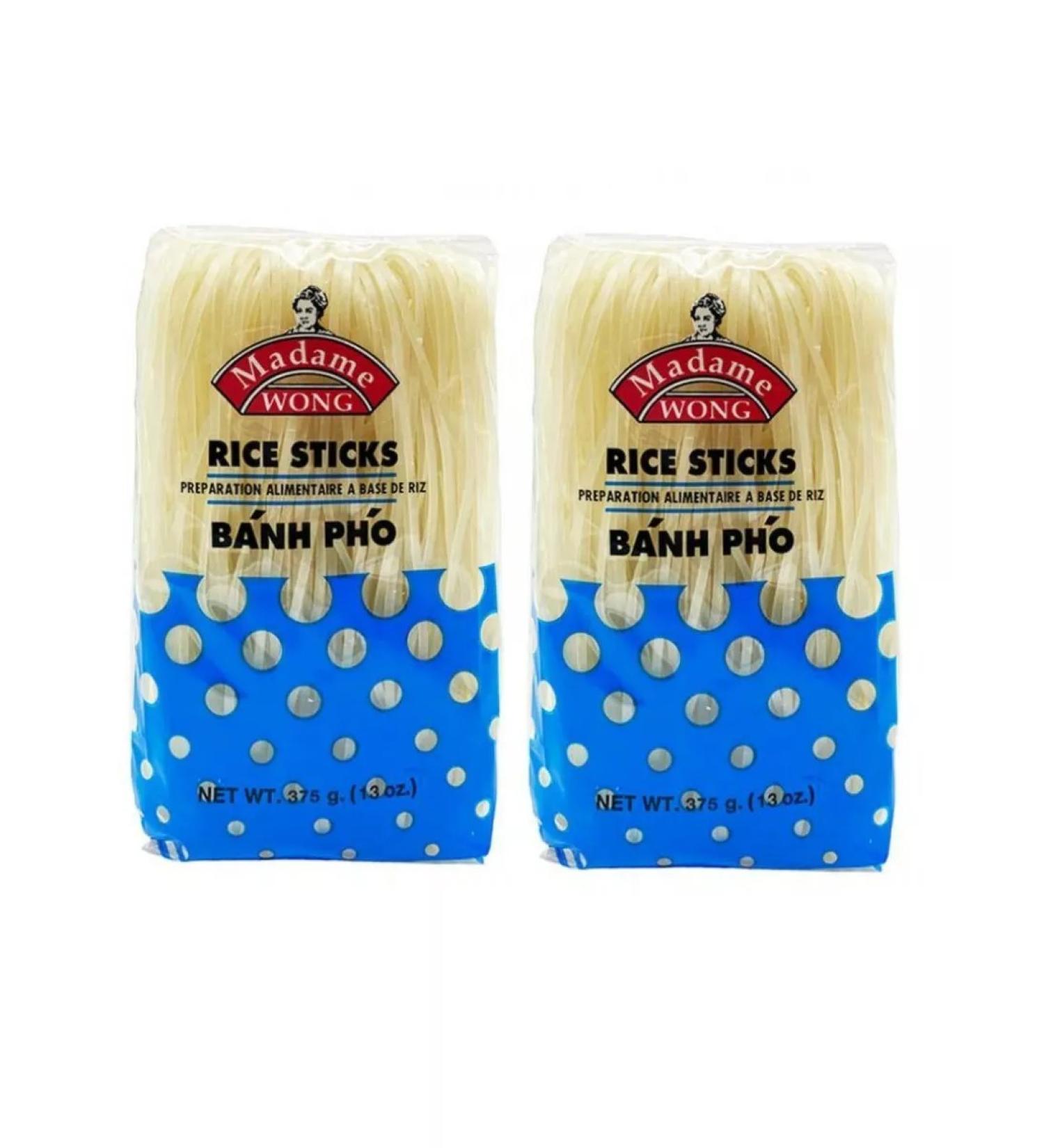 Madame Wong Lapsha rice 3 mm 375 g 2 pcs - Buy Online on GoSupps.com