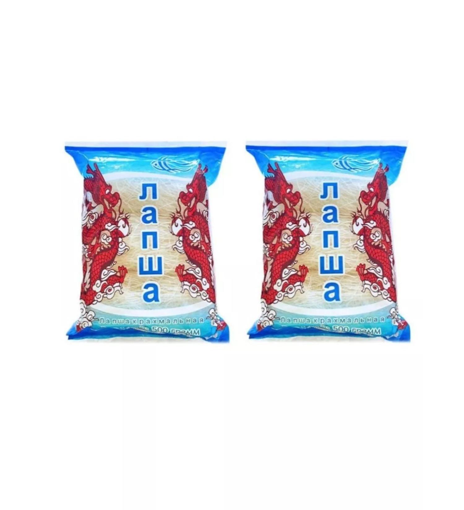 Lapsha starch funcheza 500 g 2 pcs - Buy Online on GoSupps.com
