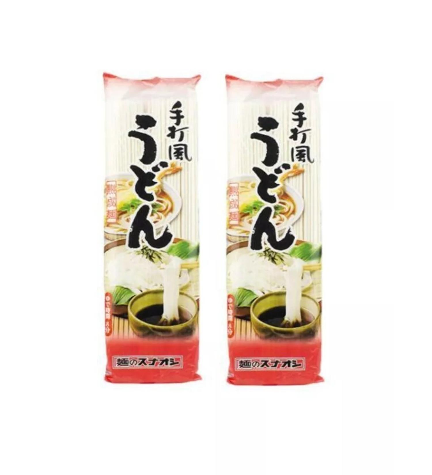 SUNAOSHI Noodles udon 200 g 2 pcs - Buy Online on GoSupps.com