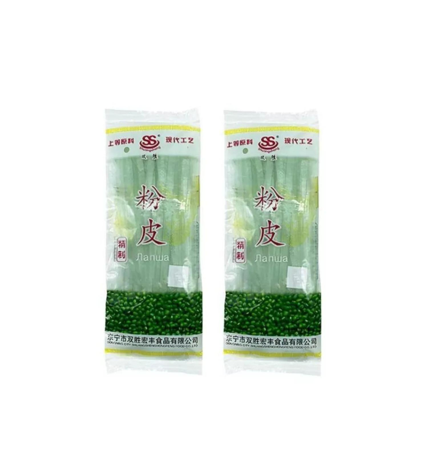 Bobovaya noodles "Mung Bian" 200 gr 2 pcs - Buy Online on GoSupps.com