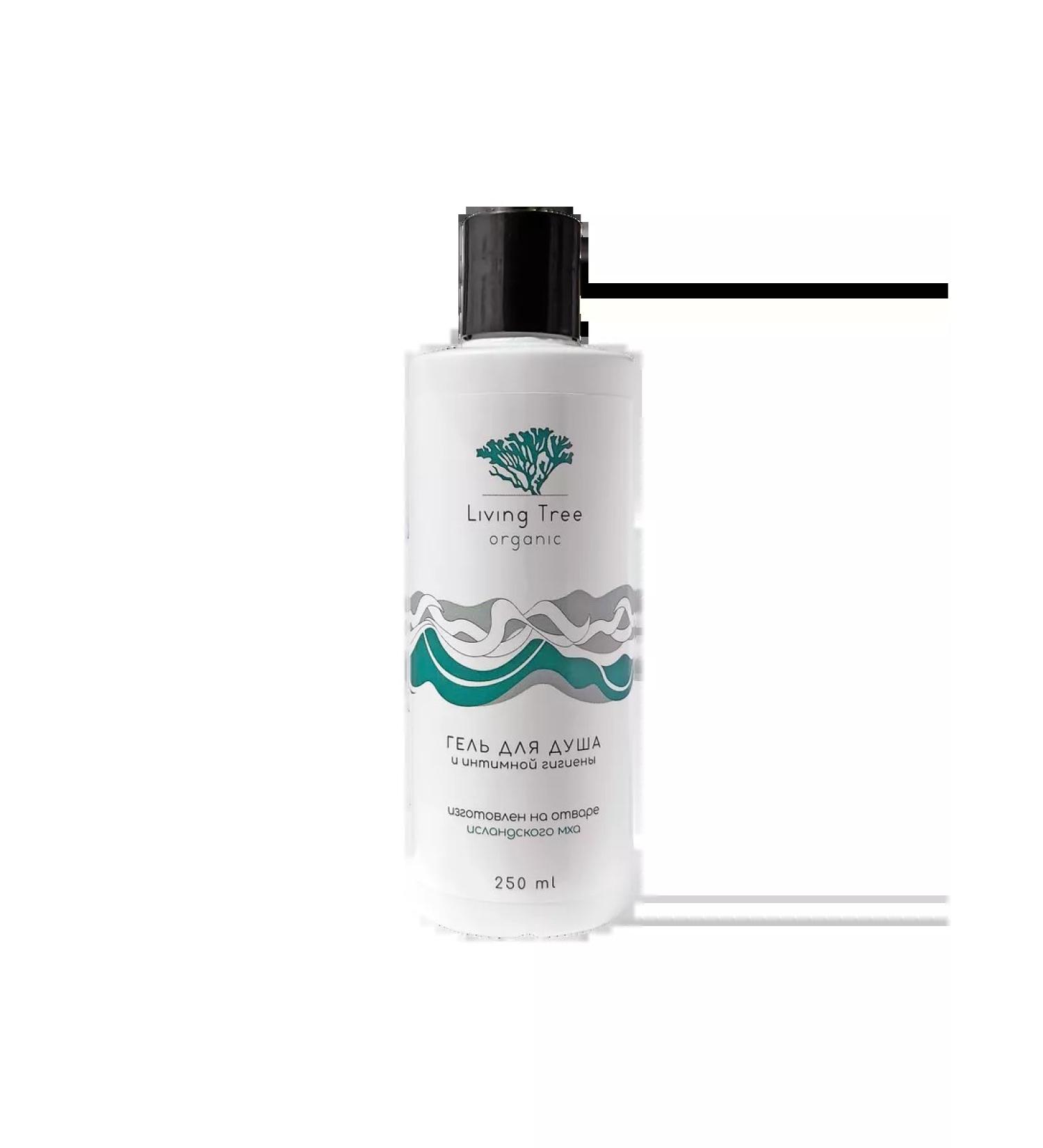 Living Tree Shower gel Icelandic moss Cetraria - Buy Online on GoSupps.com