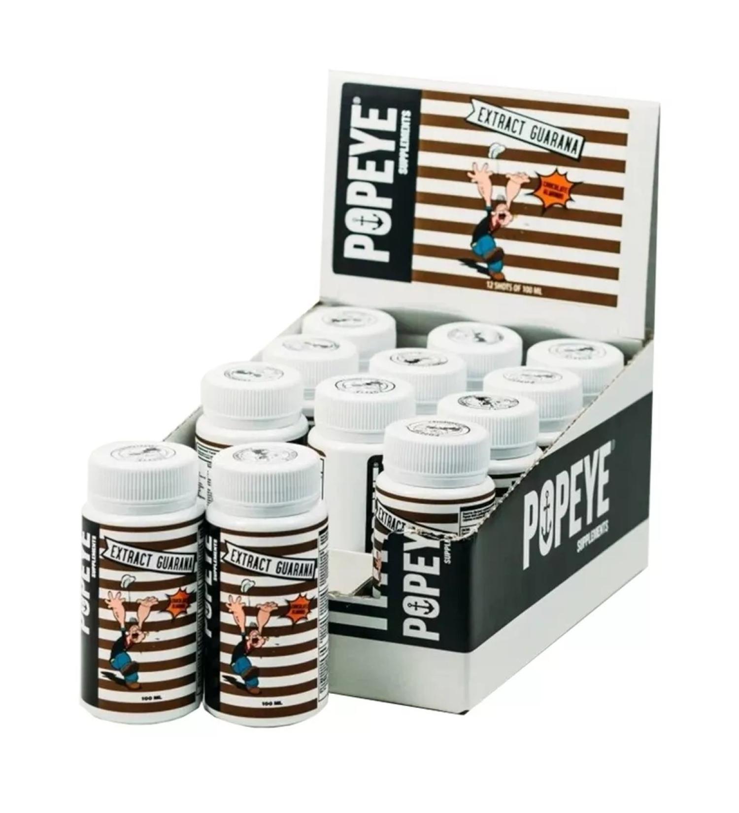 Popeye Supplements Guarana Shot Guarana 12 pcs 100 ml - Buy Online on GoSupps.com