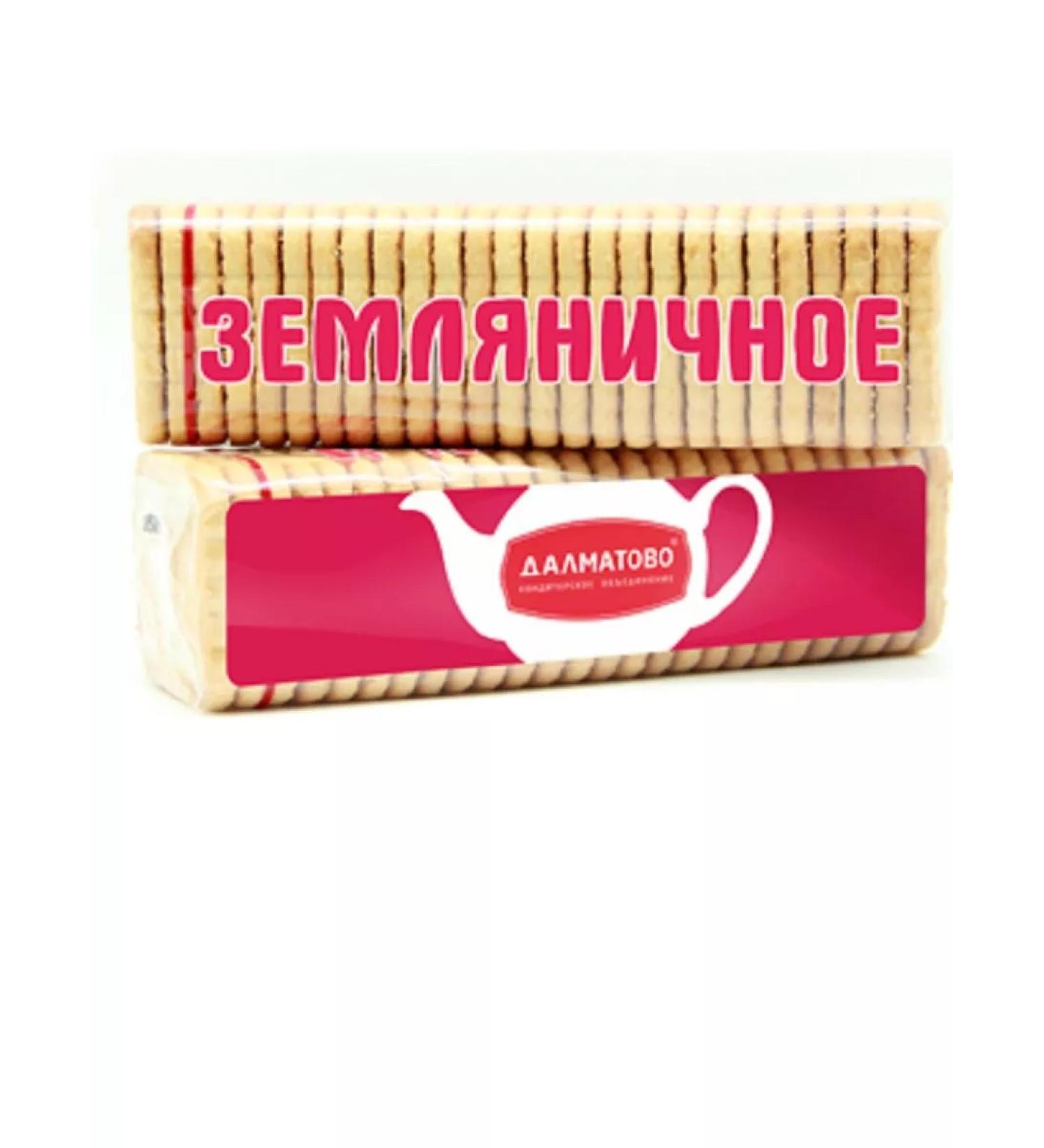 Dalmatovo Strawberry sugar cookies 280g*10 - Buy Online on GoSupps.com