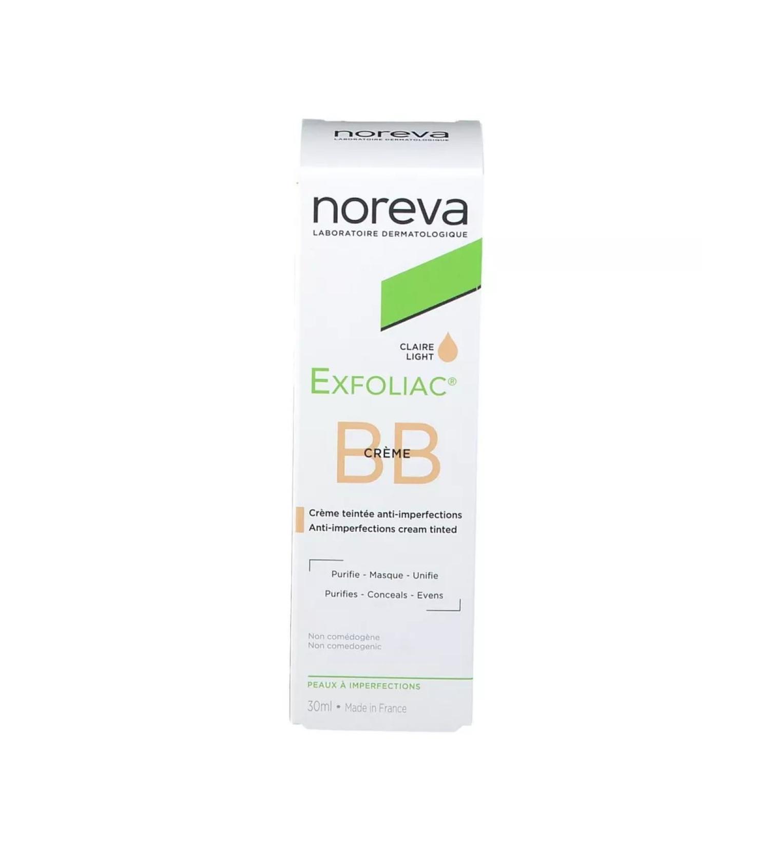 noreva Norva Exfoliac VB Cream for Facial Cream Light Tone 30 ml