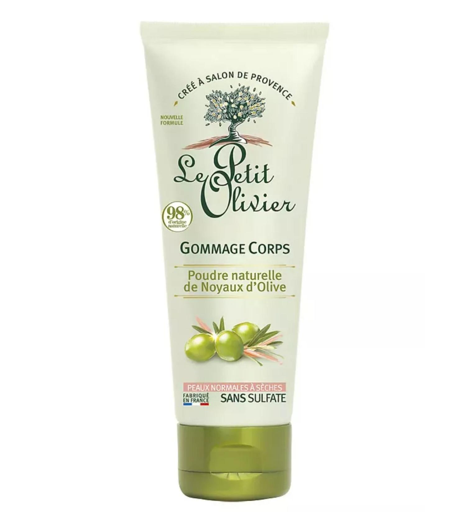 Le Petit Olivier Gommage for the body exfoliating with a bone of olive