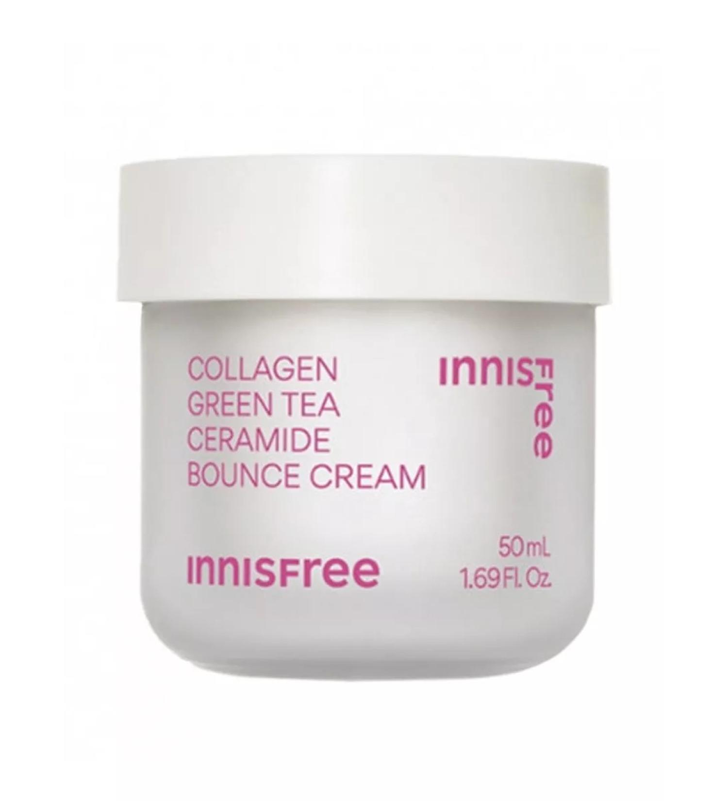 Innisfree Collagen cream with ceramides and green tea Bounce Cream - Buy Online on GoSupps.com
