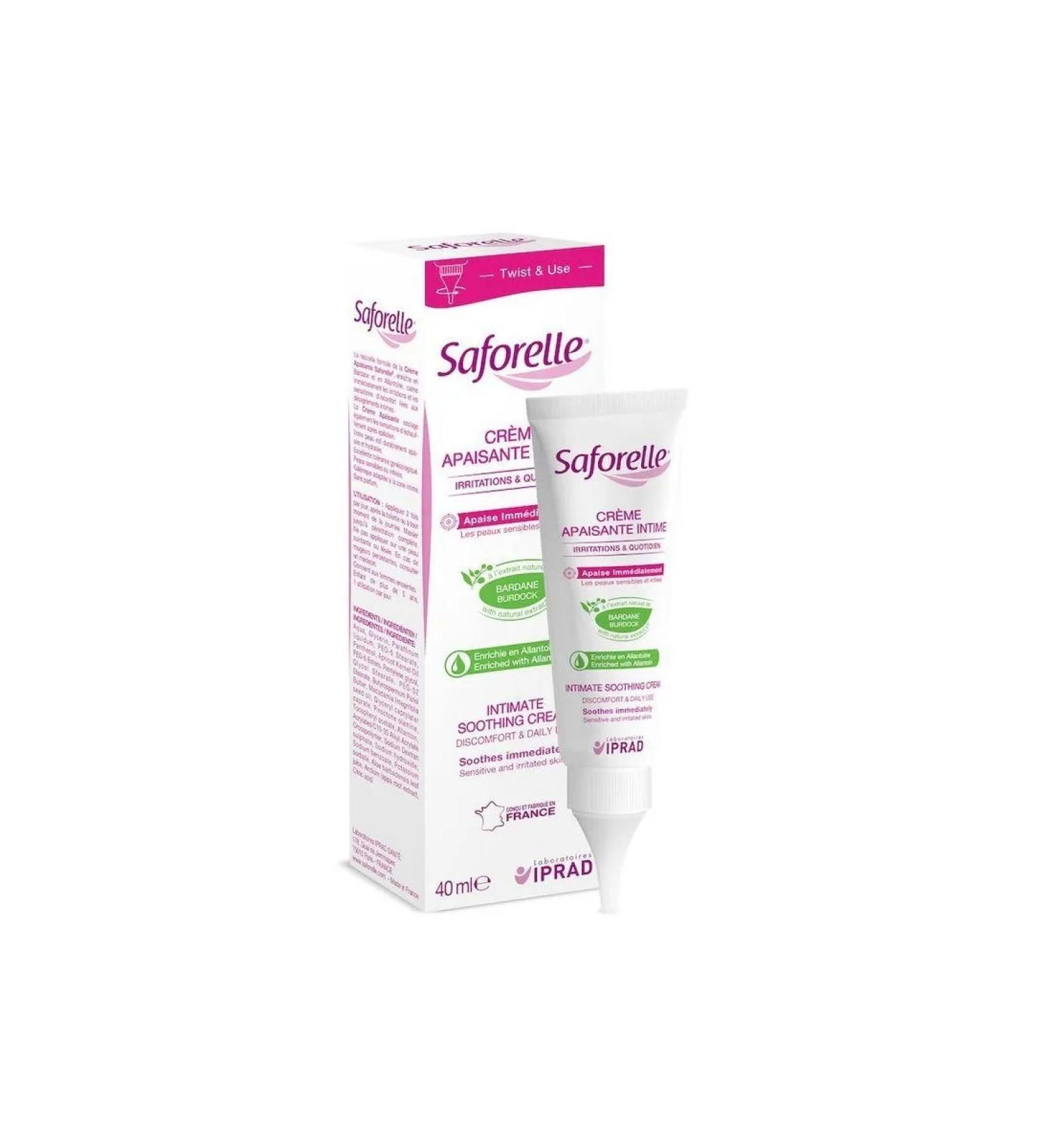 SAFORELLE Moisturizer creammolen for an intimate zone 40 ml - 1 pcs - Buy Online on GoSupps.com