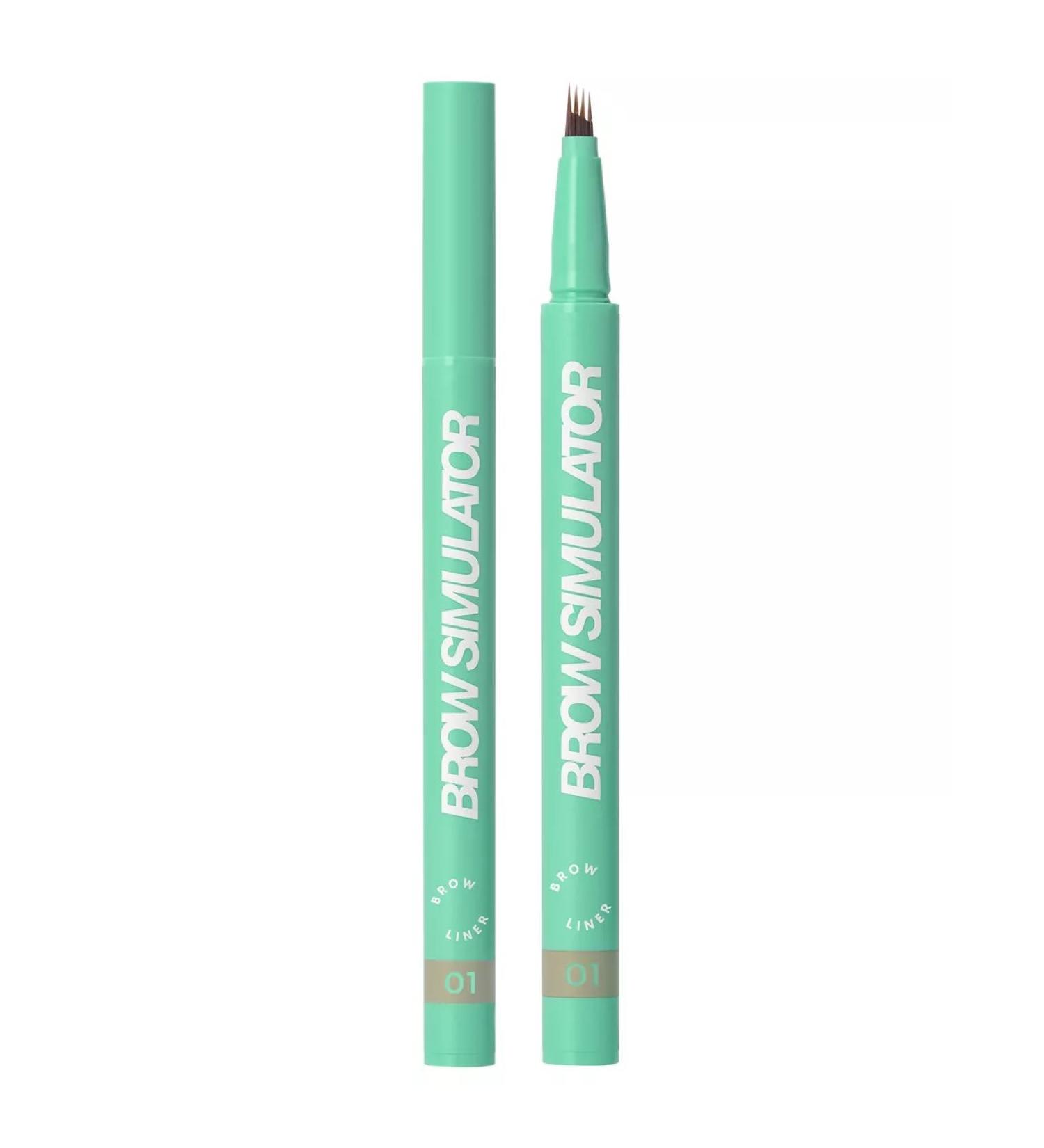 Love Generation Brow Simulator eyebrow liner 05 ml 01 light brown
