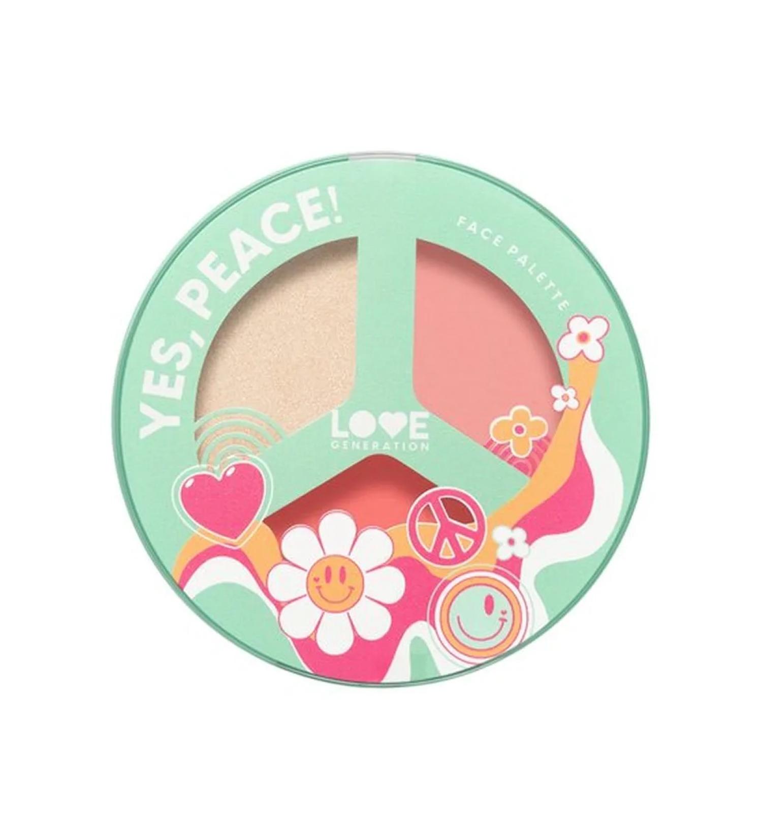 Love Generation Facial palette YES PEACE 96 g 02 - Buy Online on GoSupps.com