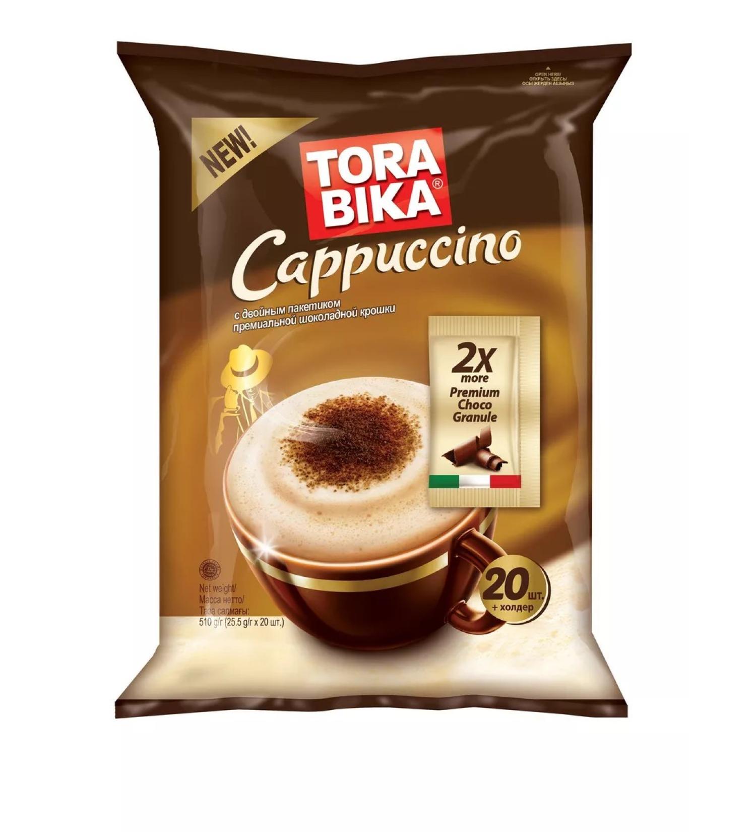 ToraBika Coffee drink is soluble 3 in 1 cappuccino 20pcs