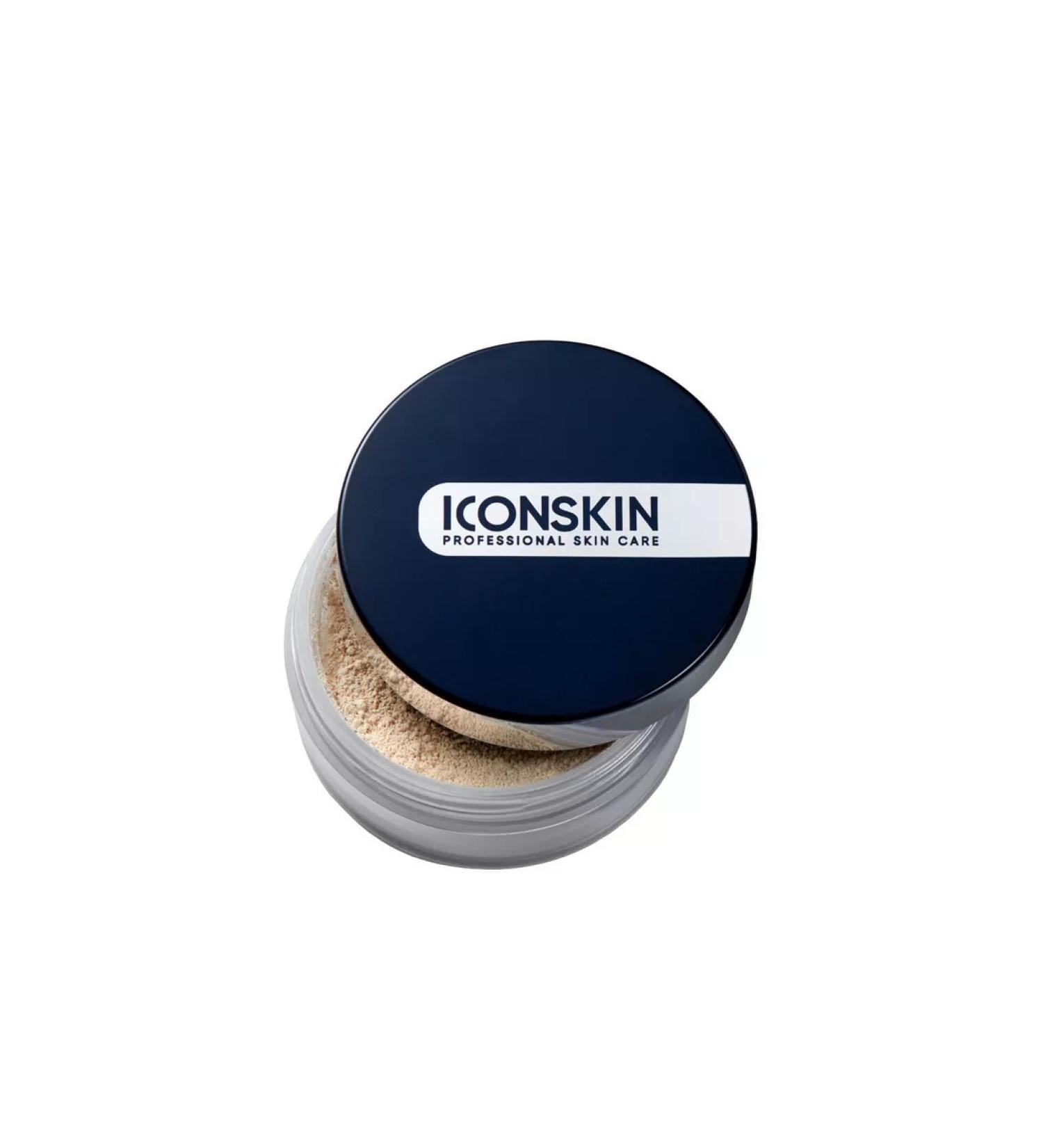 ICON SKIN Mineral face powder matting for oily skin - Buy Online on GoSupps.com