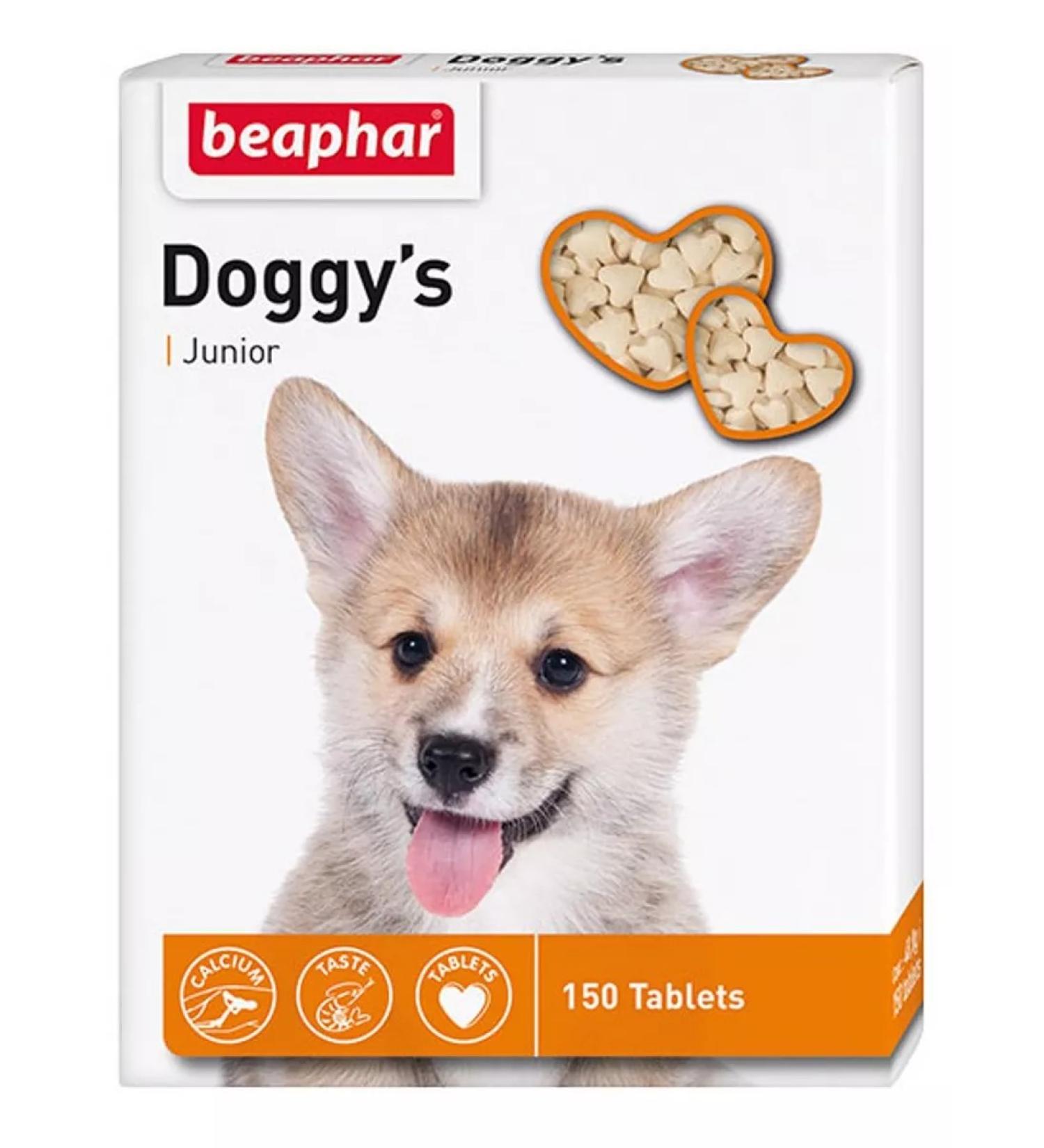beaphar Doggy's junior vitamins for puppies 150 tab