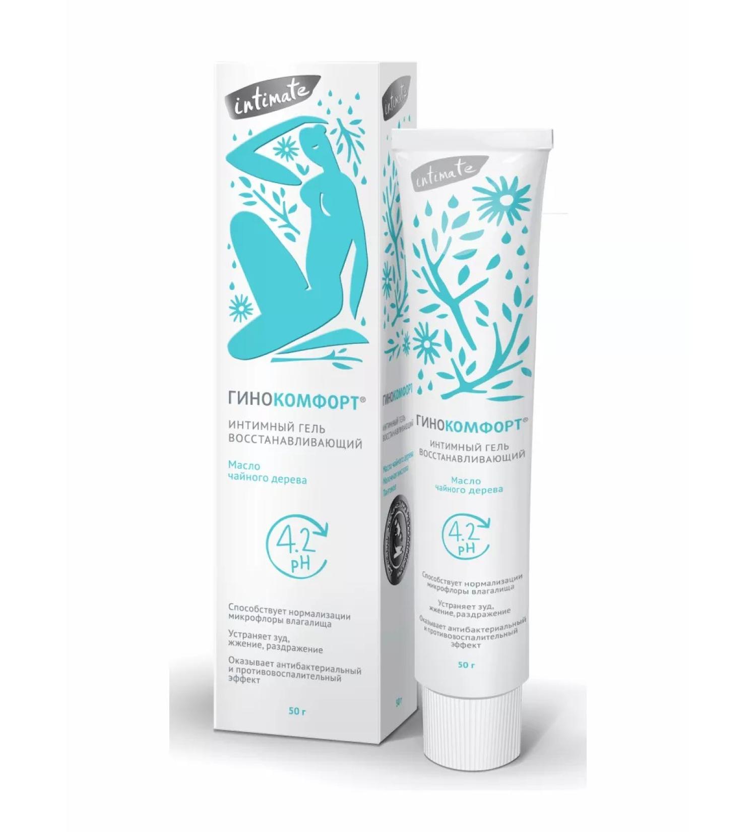 GYNOCOMFORT Gel intimate pH Balance restoring 50 ml 1 tube - Buy Online on GoSupps.com
