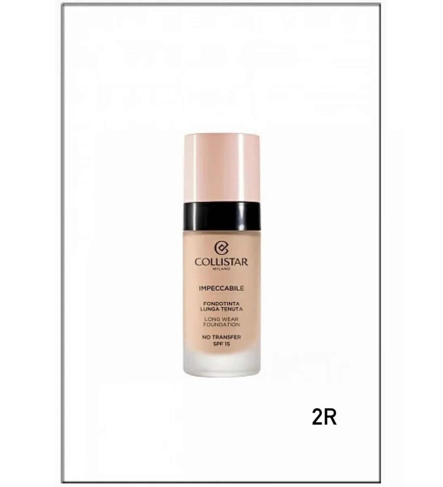 Collistar Impecabile Long Wear Foundation 2R Tonal Face Cream