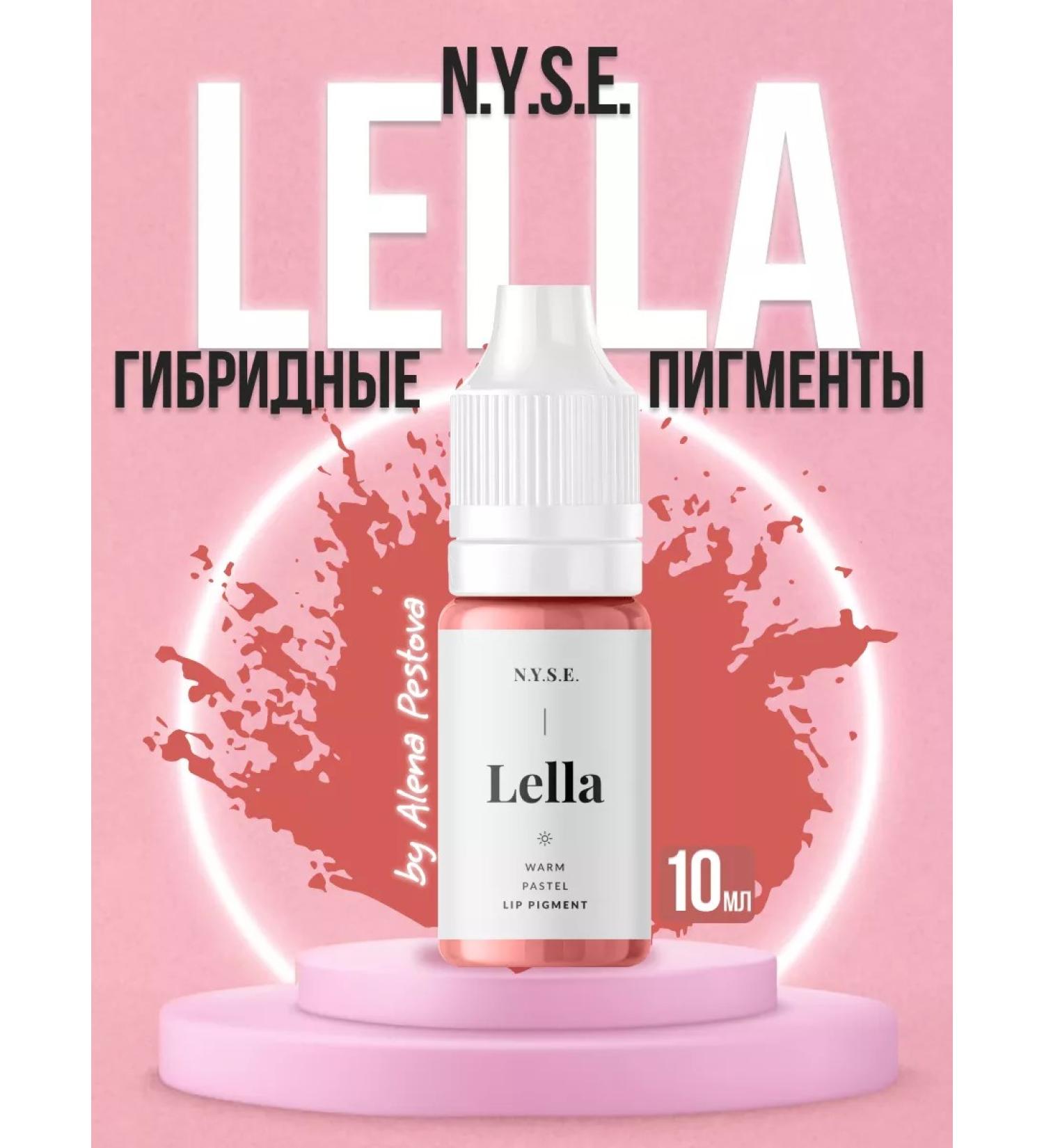 AP GROUP Hybrid pigment for the lips N.Y.S.E. Intense Lella 10 ml - Buy Online on GoSupps.com