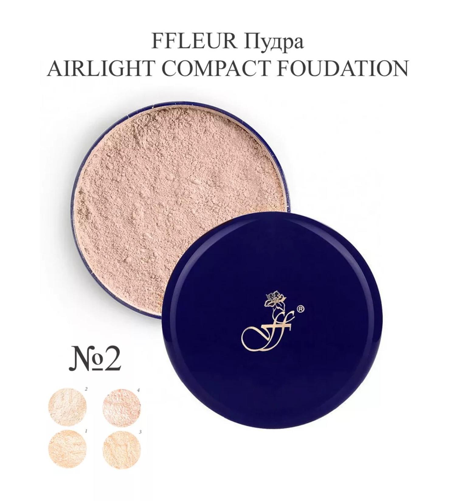 ffleur Powdered powder powder 9830 Natural No. 2 - Buy Online on GoSupps.com