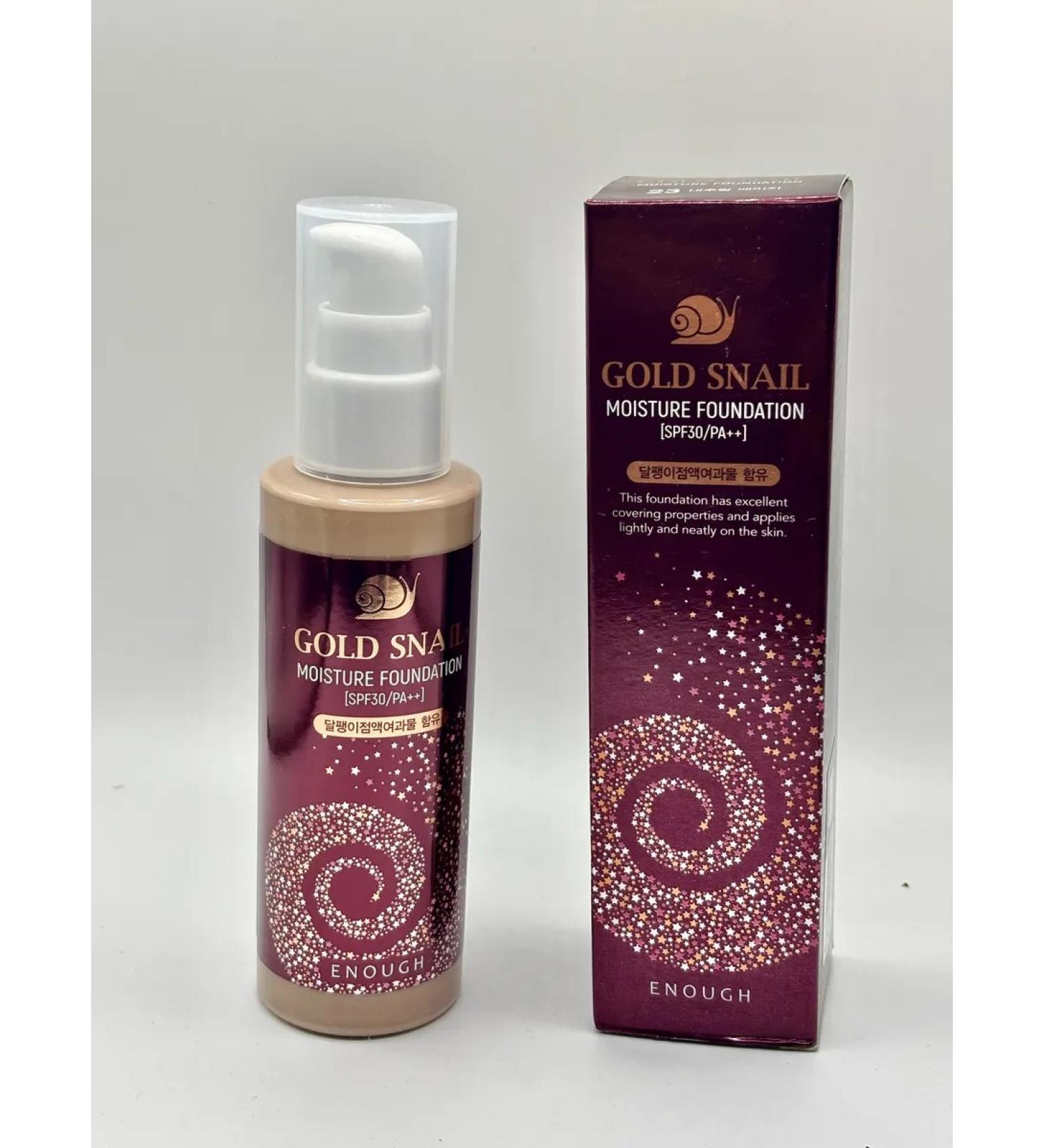 Gold Snail Moisture Foundation SPF30 Tonal Cream