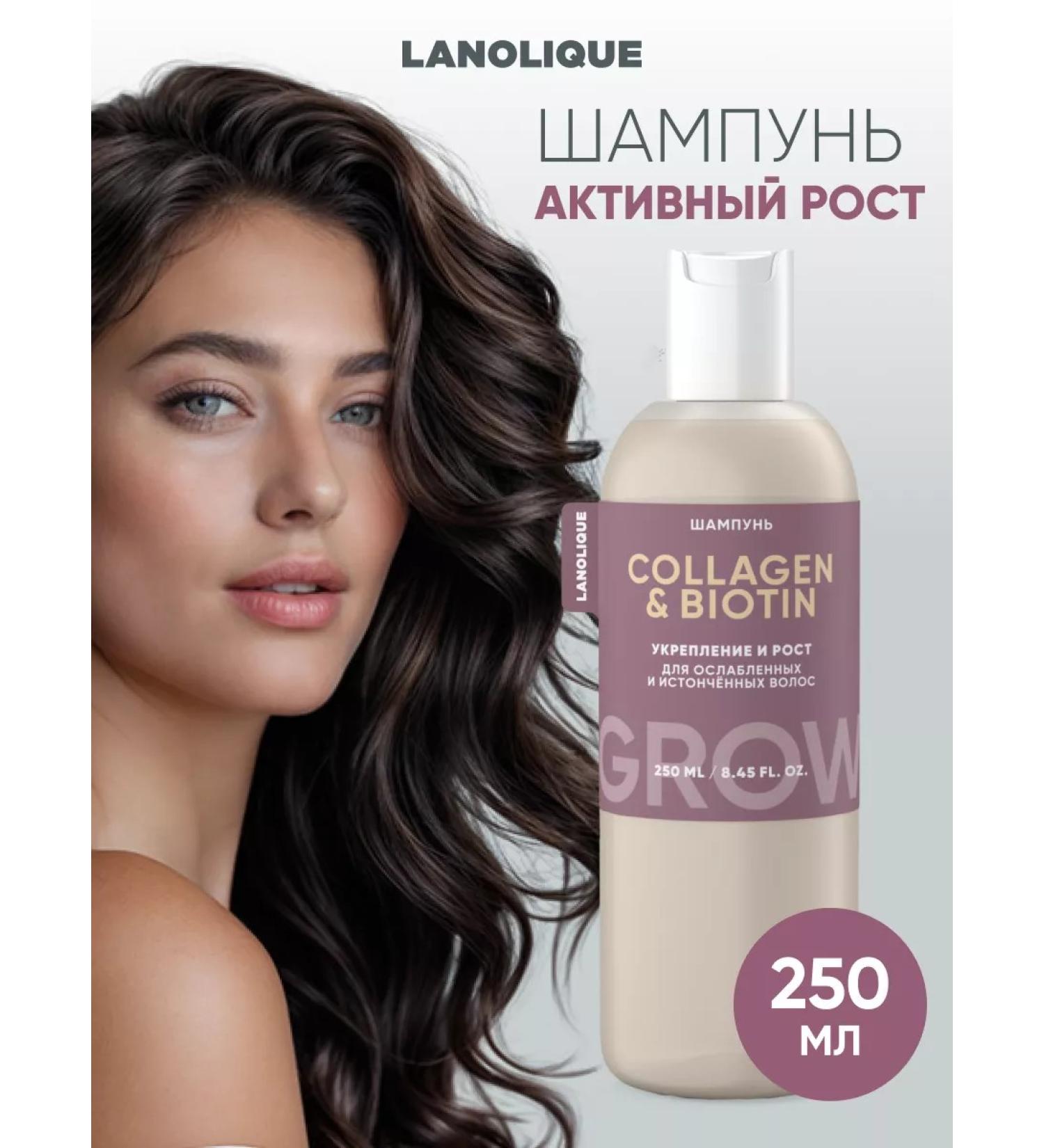 Lanolique Women's hair shampoo for Grow hair growth 250 ml - Buy Online on GoSupps.com