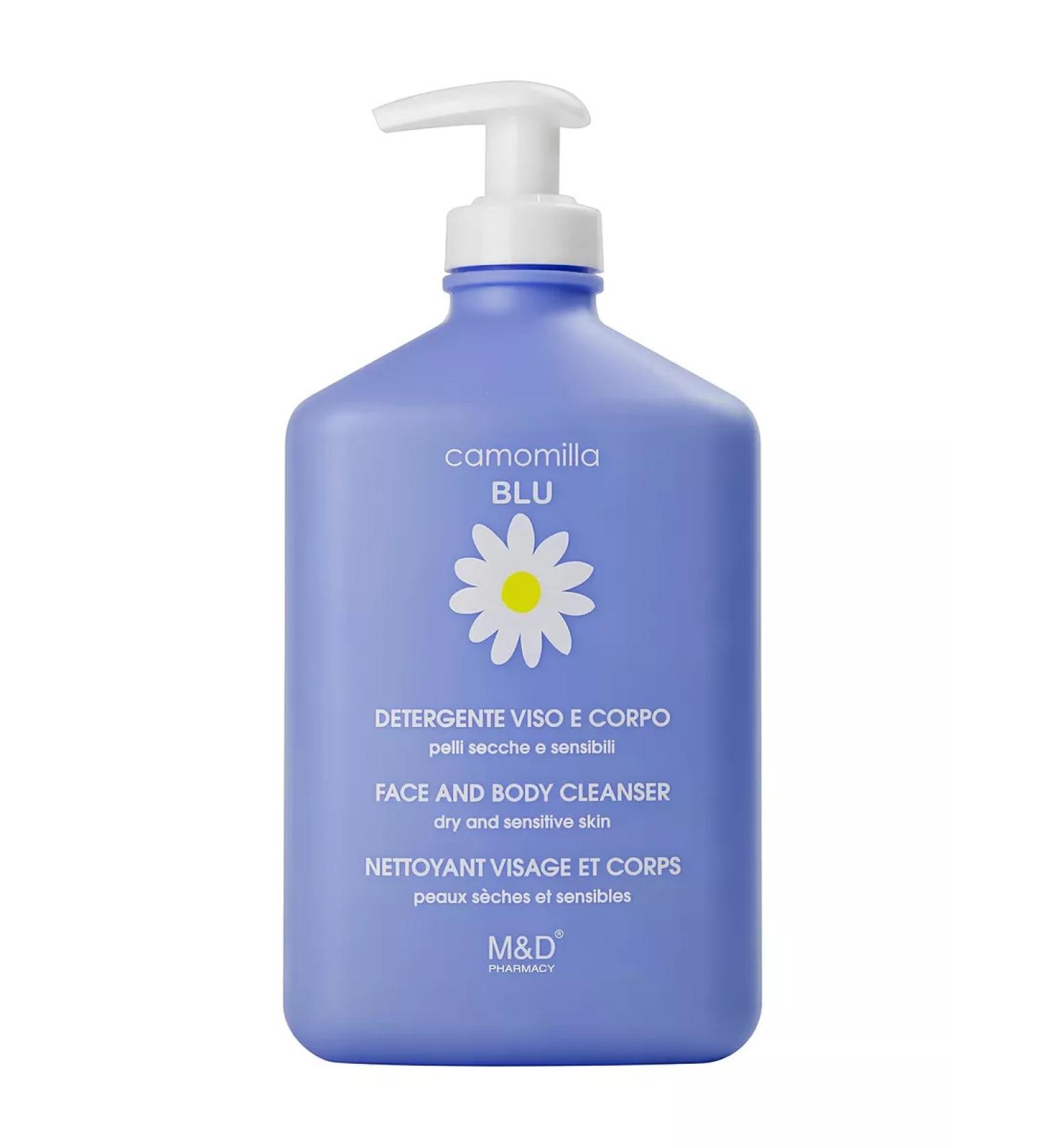 Camomilla Blu Face and body washing gel for sensitive skin 500 ml