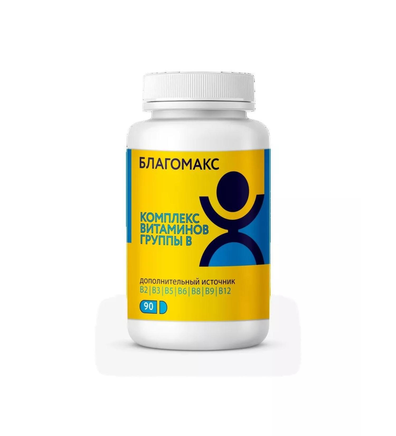 bee lab Additive food complex of B vitamins B Blacks 90 Kapaps