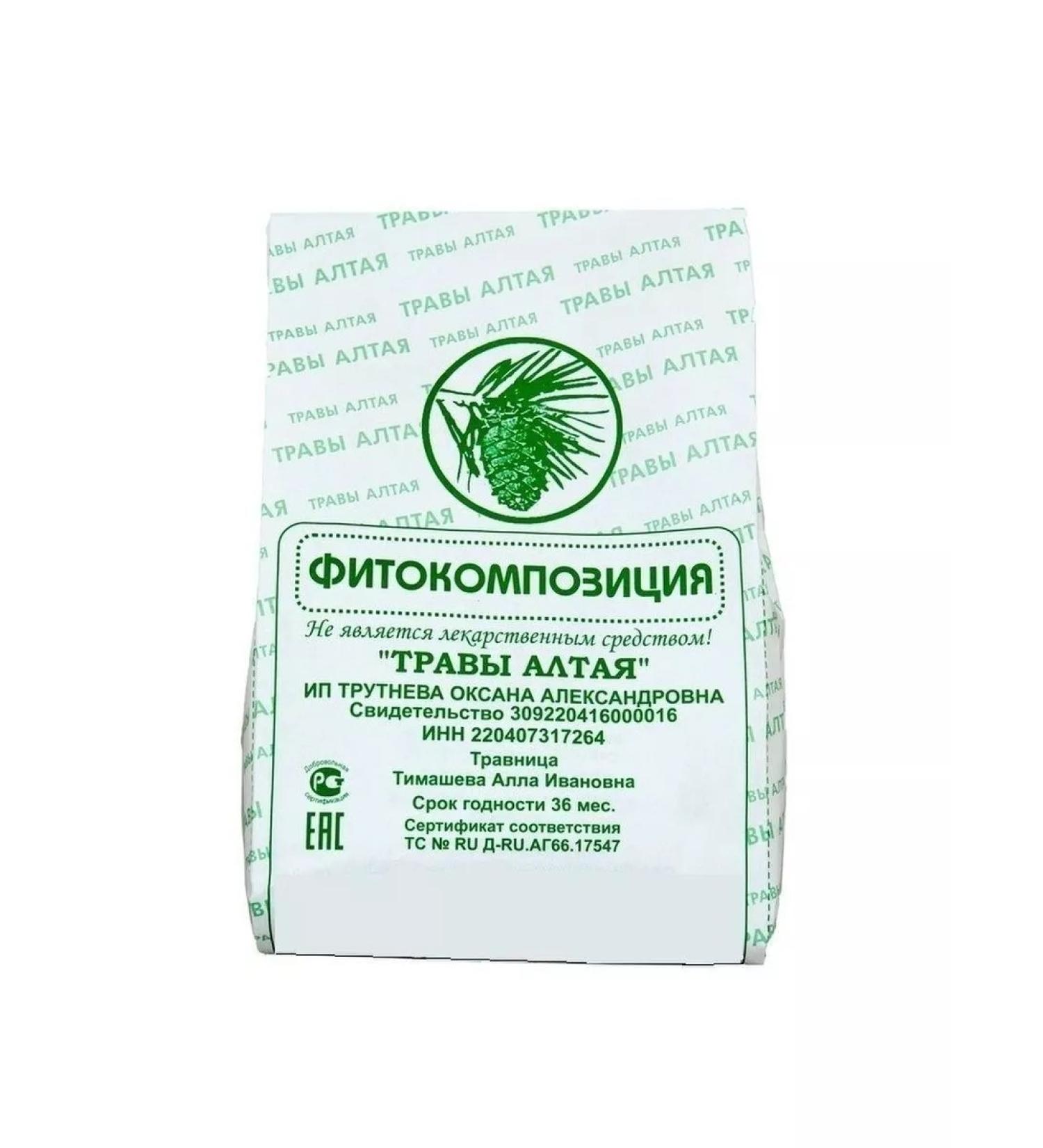 bee lab Ground collection No. 61 gout 150 g Altai herbs