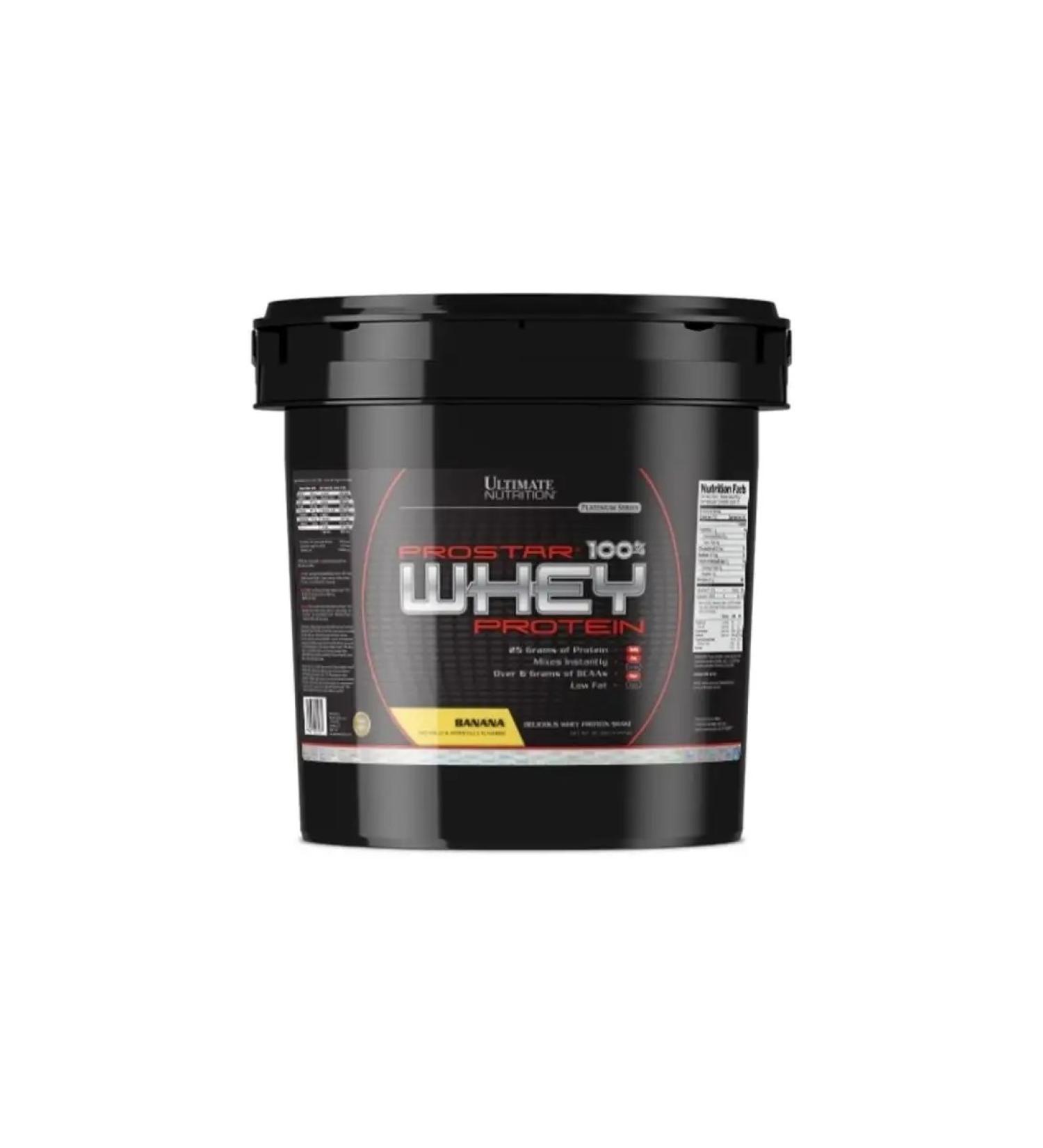 Ultimate Nutrition Protein Prostar Whey 4540 g - bananaan - Buy Online on GoSupps.com