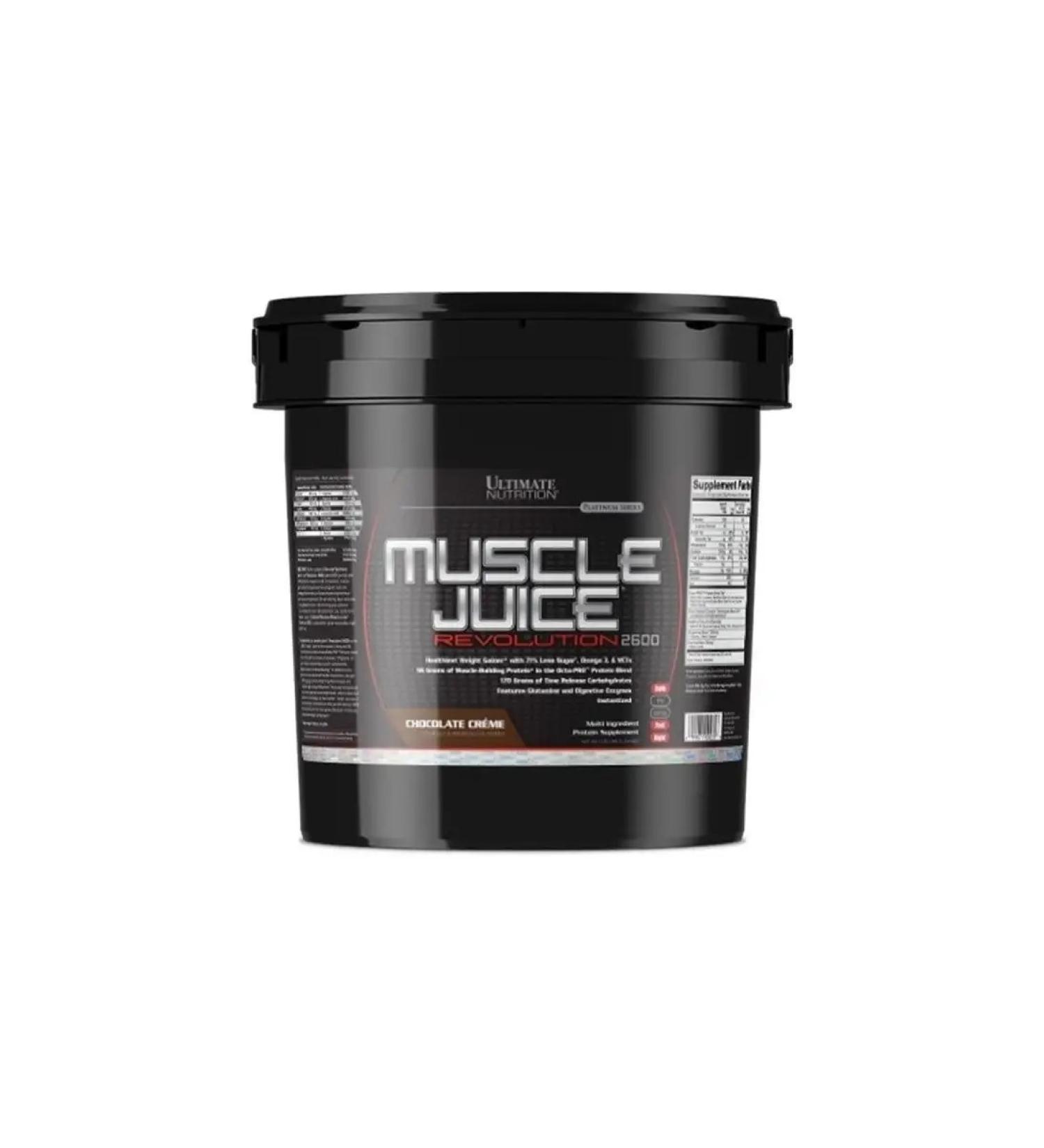 Ultimate Nutrition Muscle Juice Revolution 5040 g - chocolate krem - Buy Online on GoSupps.com