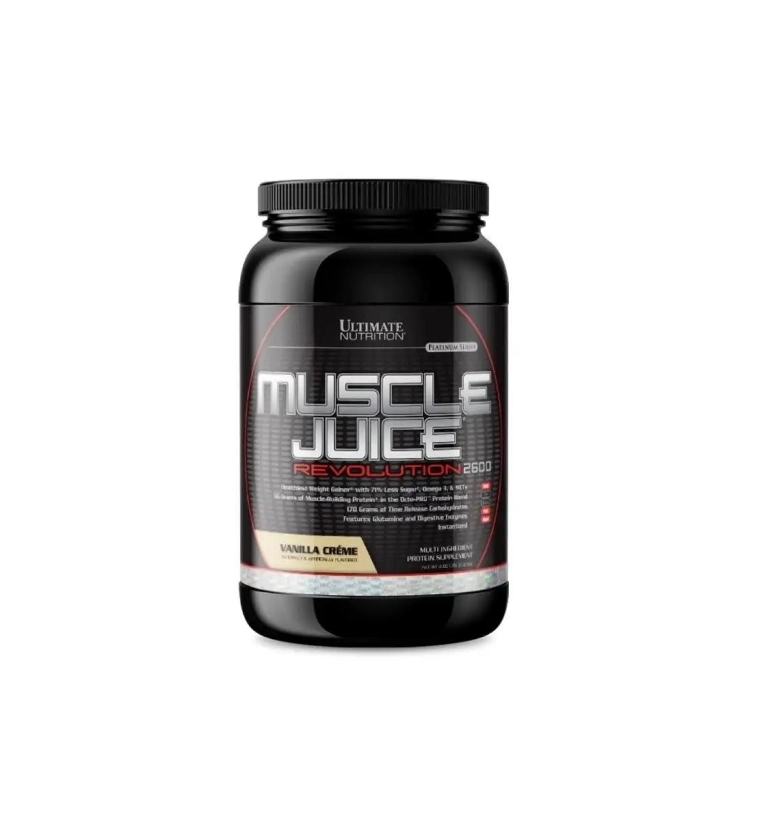 Ultimate Nutrition Muscle Juice Revolution 2120 g - vanilla krem - Buy Online on GoSupps.com