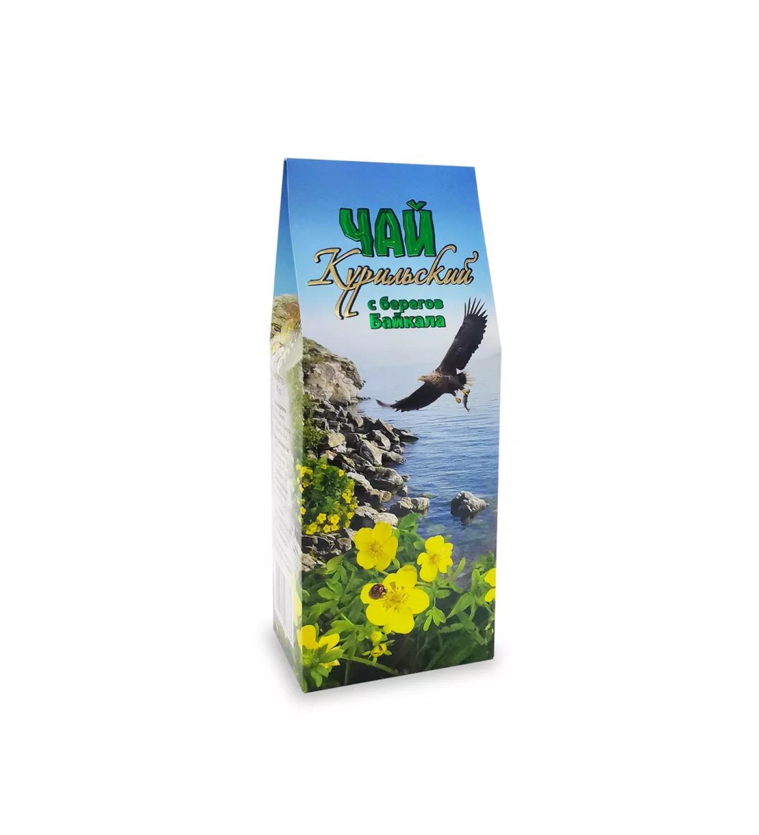 Sage Kurilsky tea from the shores of Lake Baikal in a souvenir box