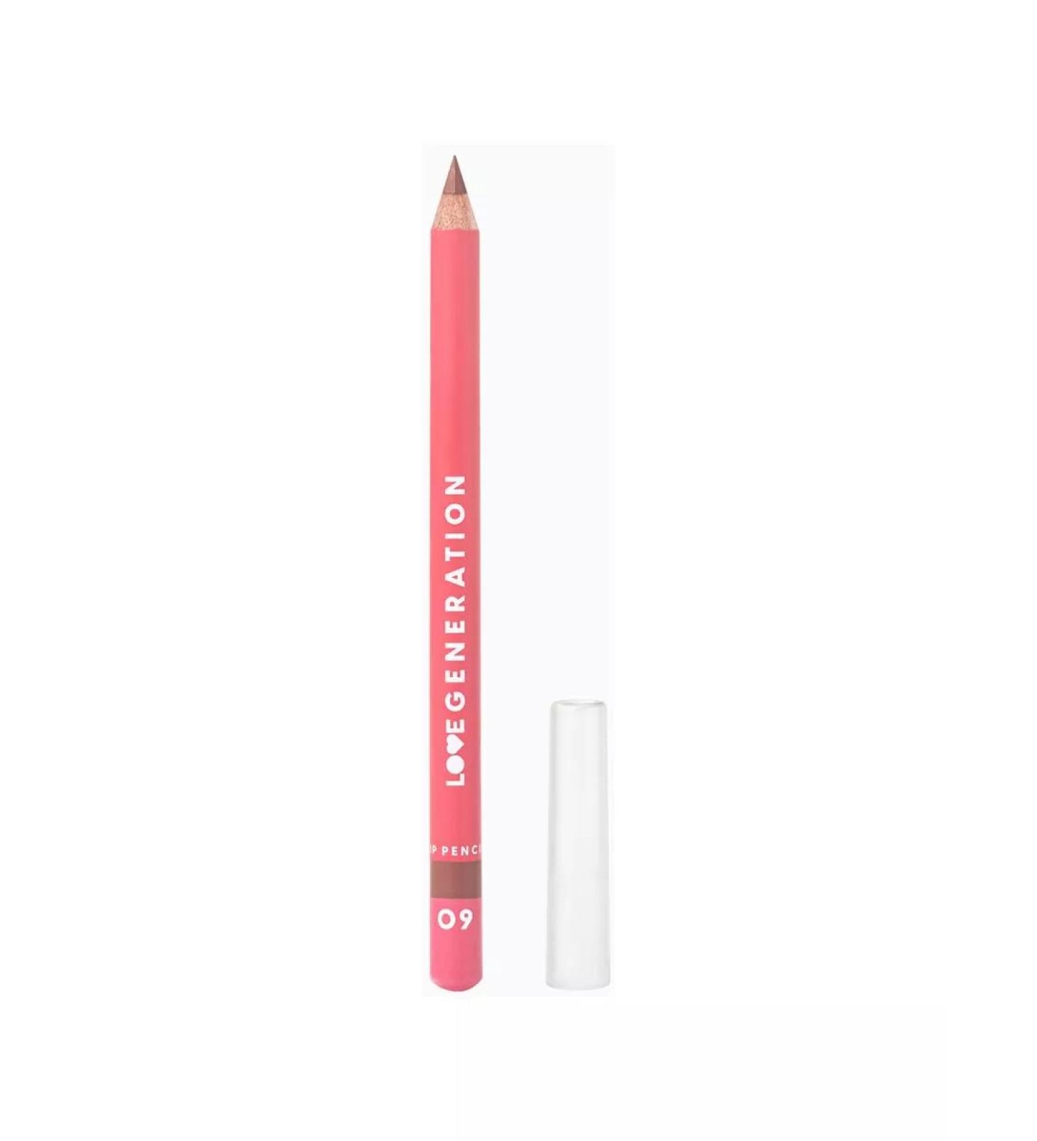 Love Generation Lip pencil wooden tone 09 cappuccino - Buy Online on GoSupps.com