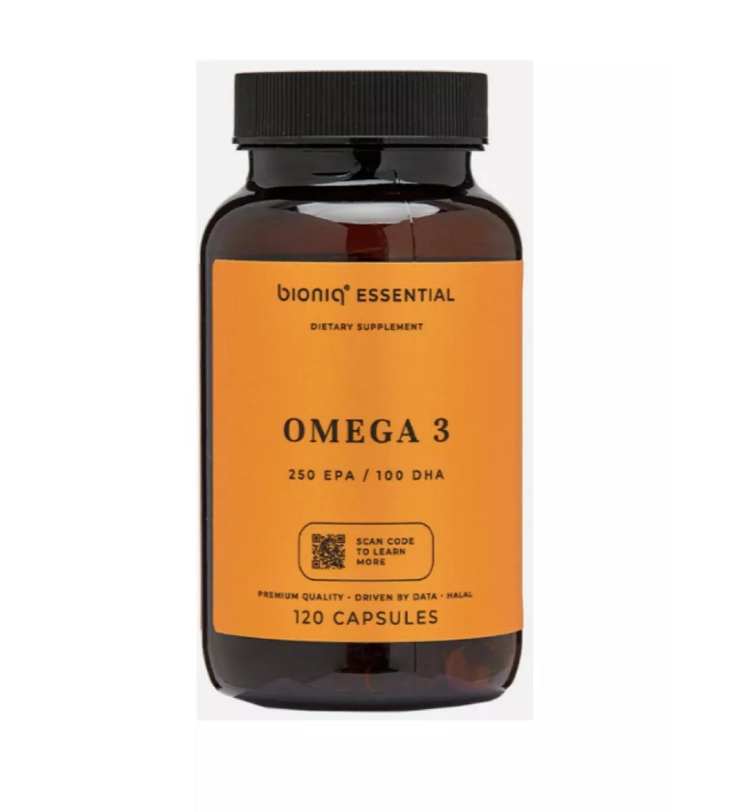 bioniq ESSENTIAL Omega 3 120 capsules
